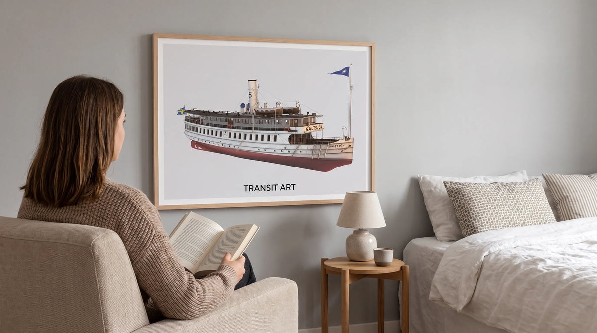 How Travel Art Turns a Guest Room Into a Quiet Escape