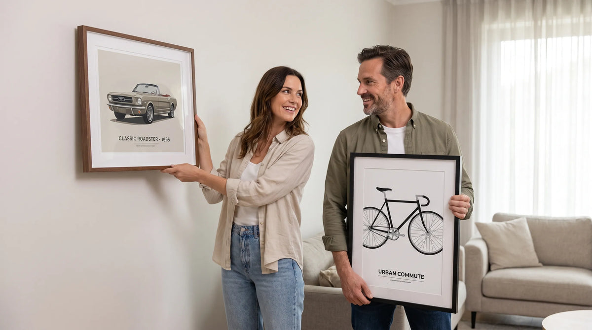 How to Choose Home Wall Art When Your Tastes Differ