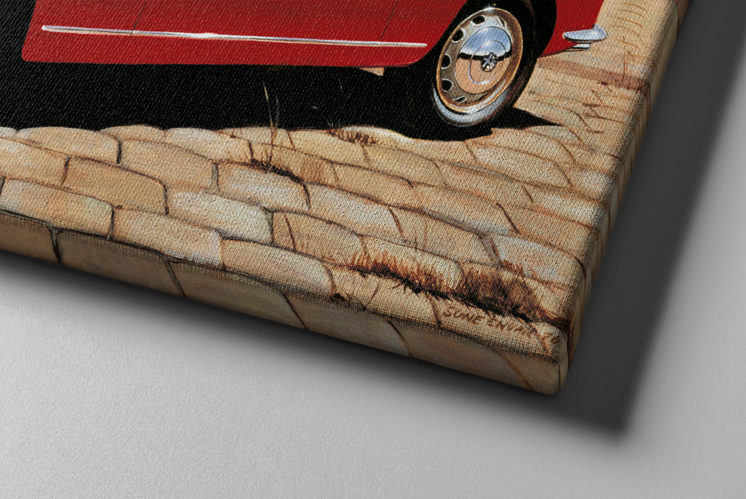 Alfa på Sicilien - canvasduk