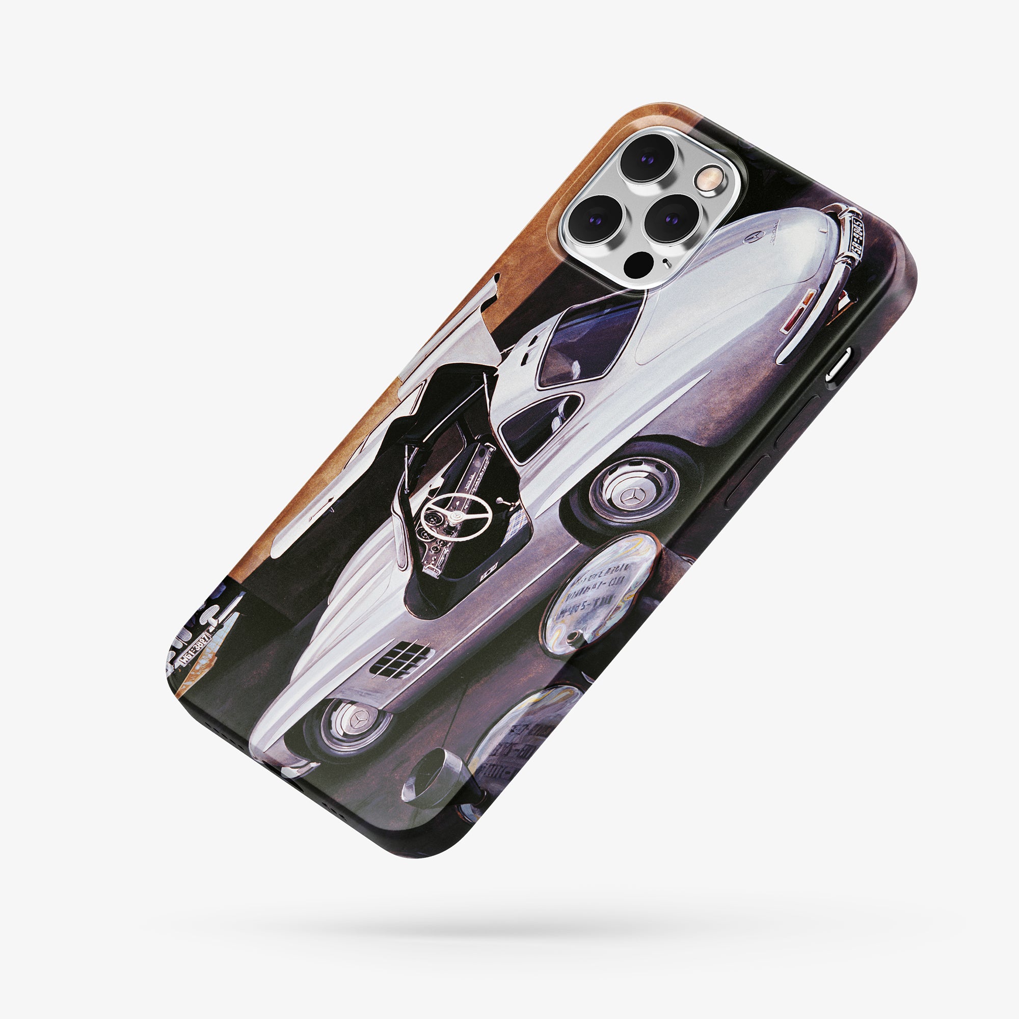 Mercedes 300 SL på verkstaden - Mobilt skydd