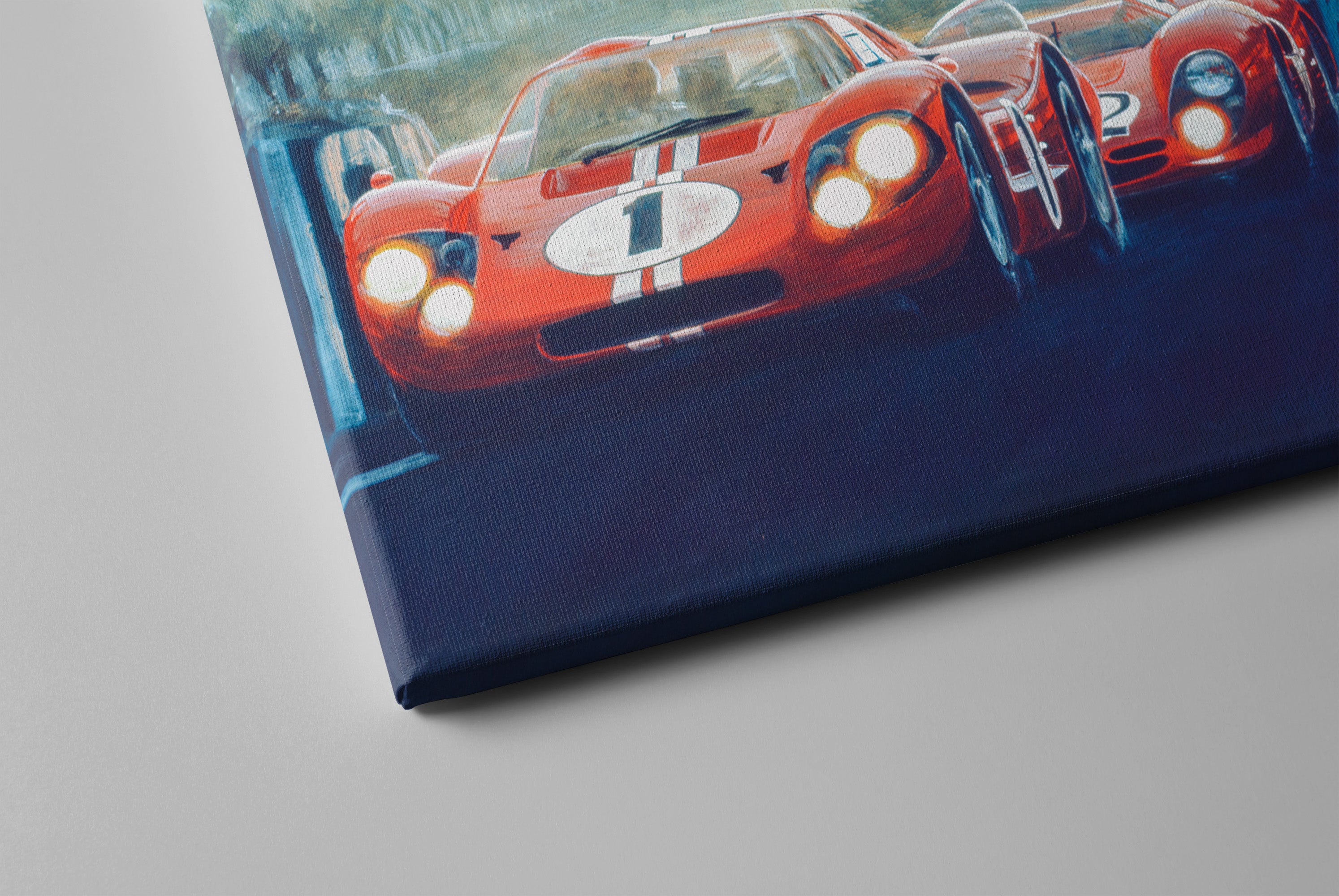 LeMans gryningsduell - canvas