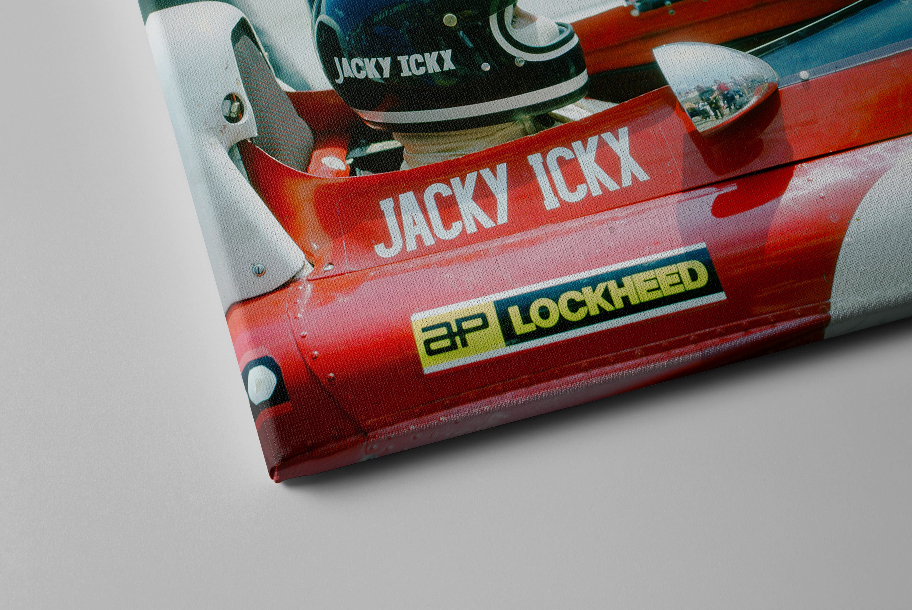 Jacky Ickx på Nürburgring - canvas