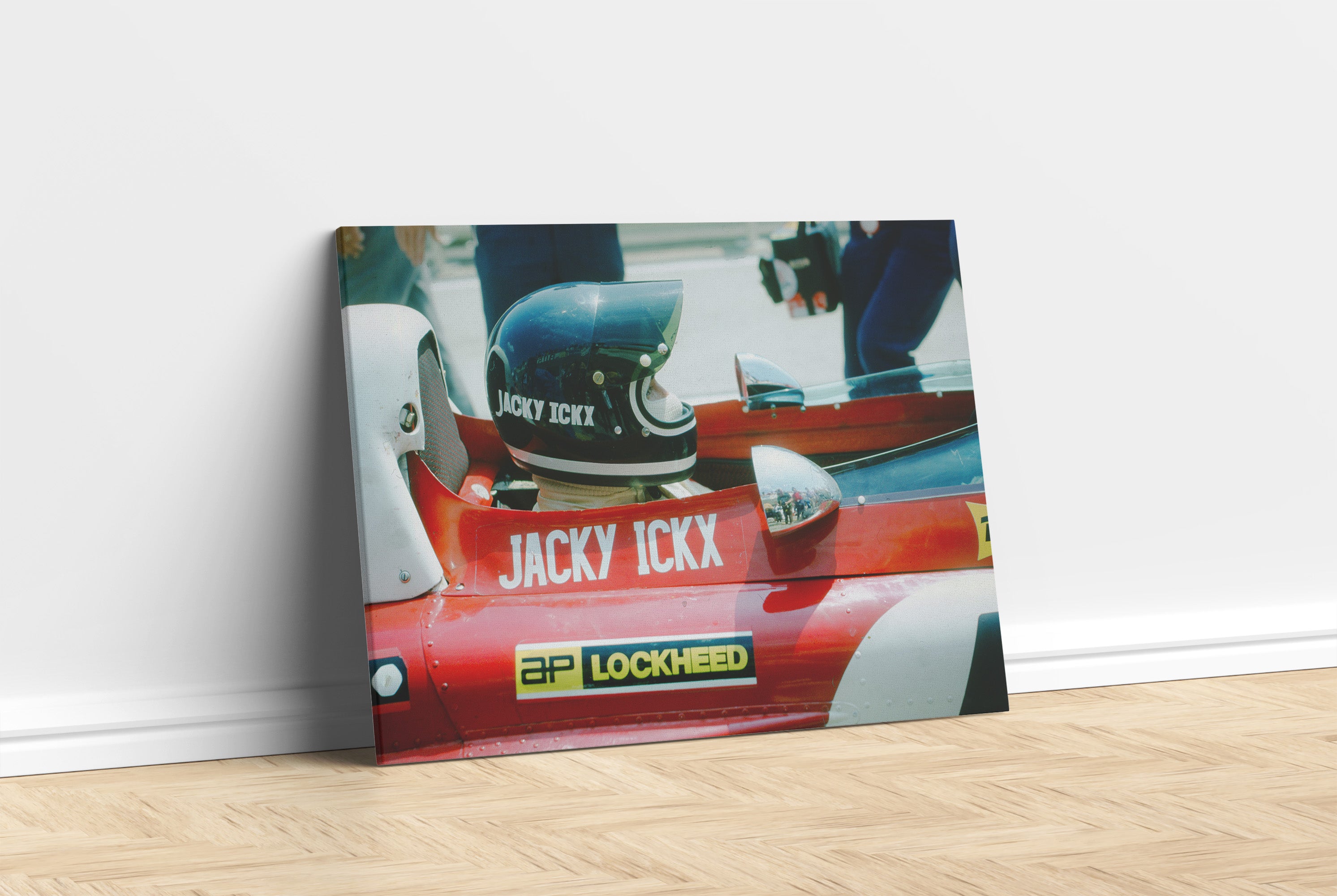 Jacky Ickx på Nürburgring - canvas