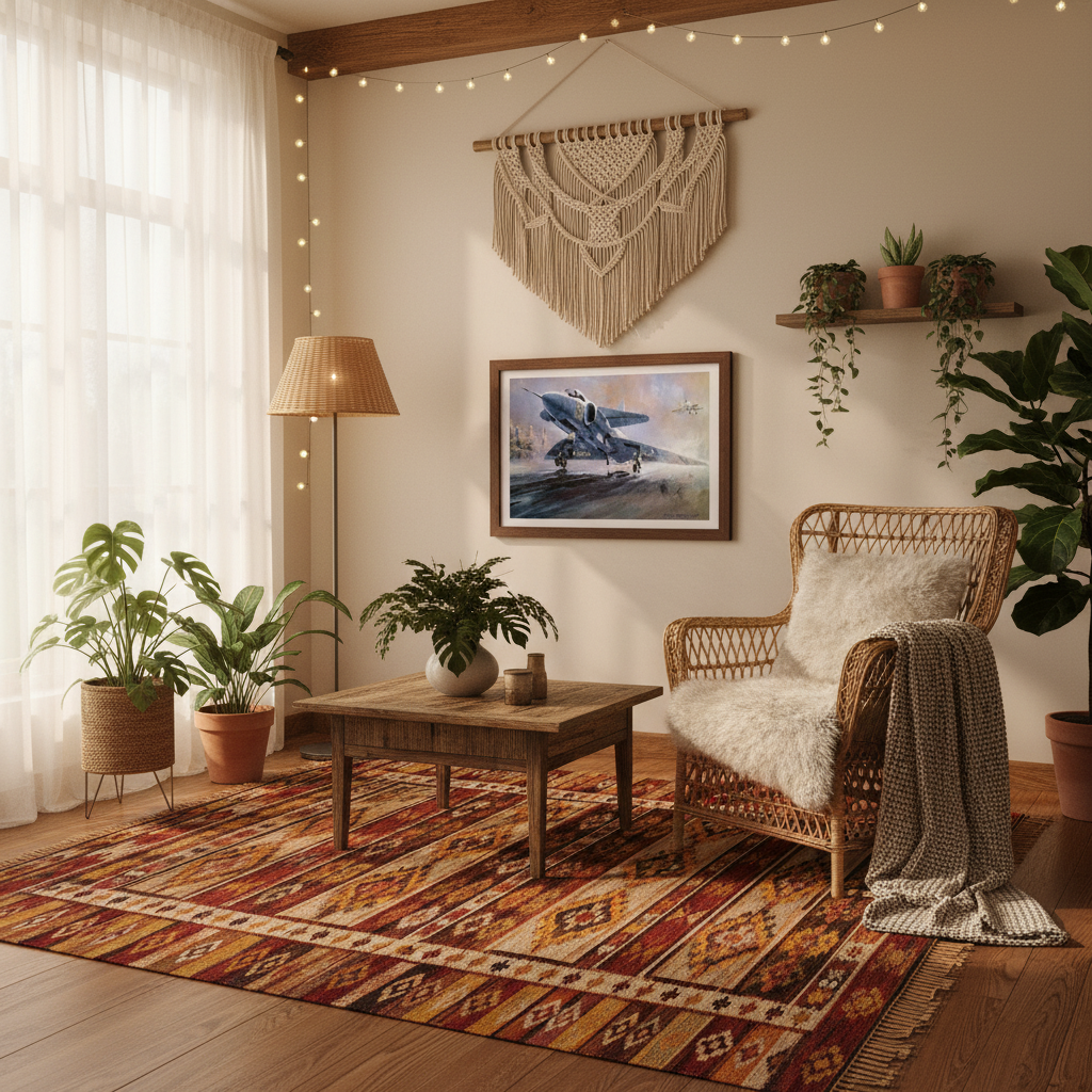 Viggen during landing