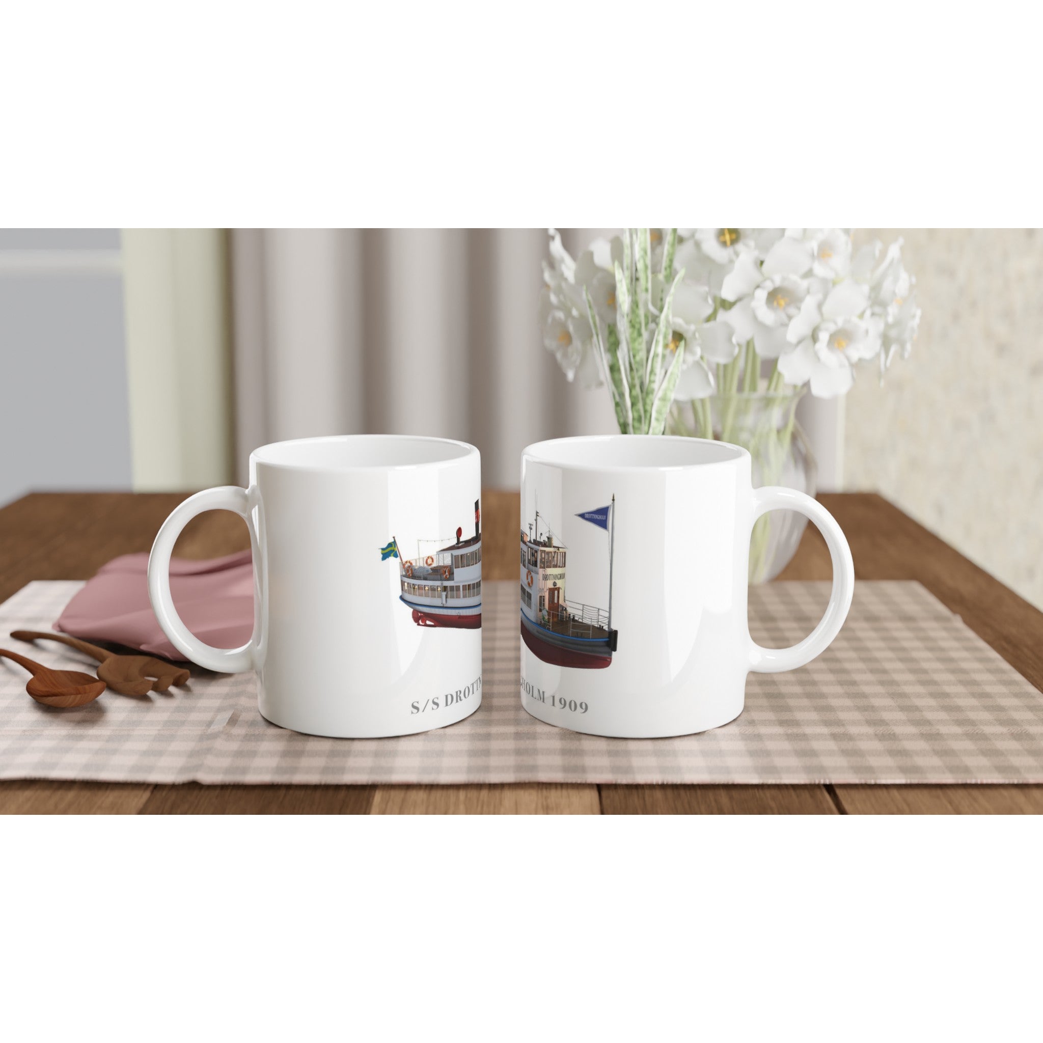 S/S Drottningholm - Mugg