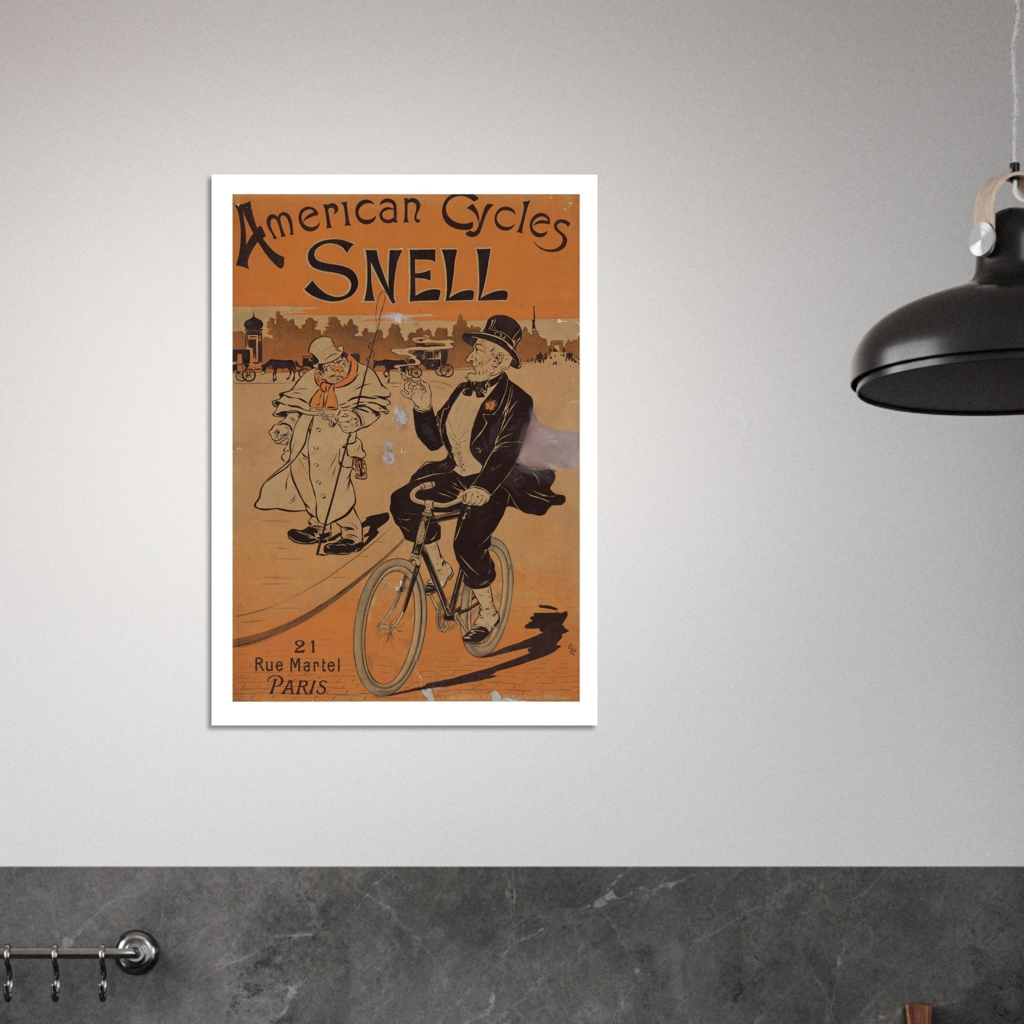 American Cycles Snell – Pedaling in Style - Transit Art