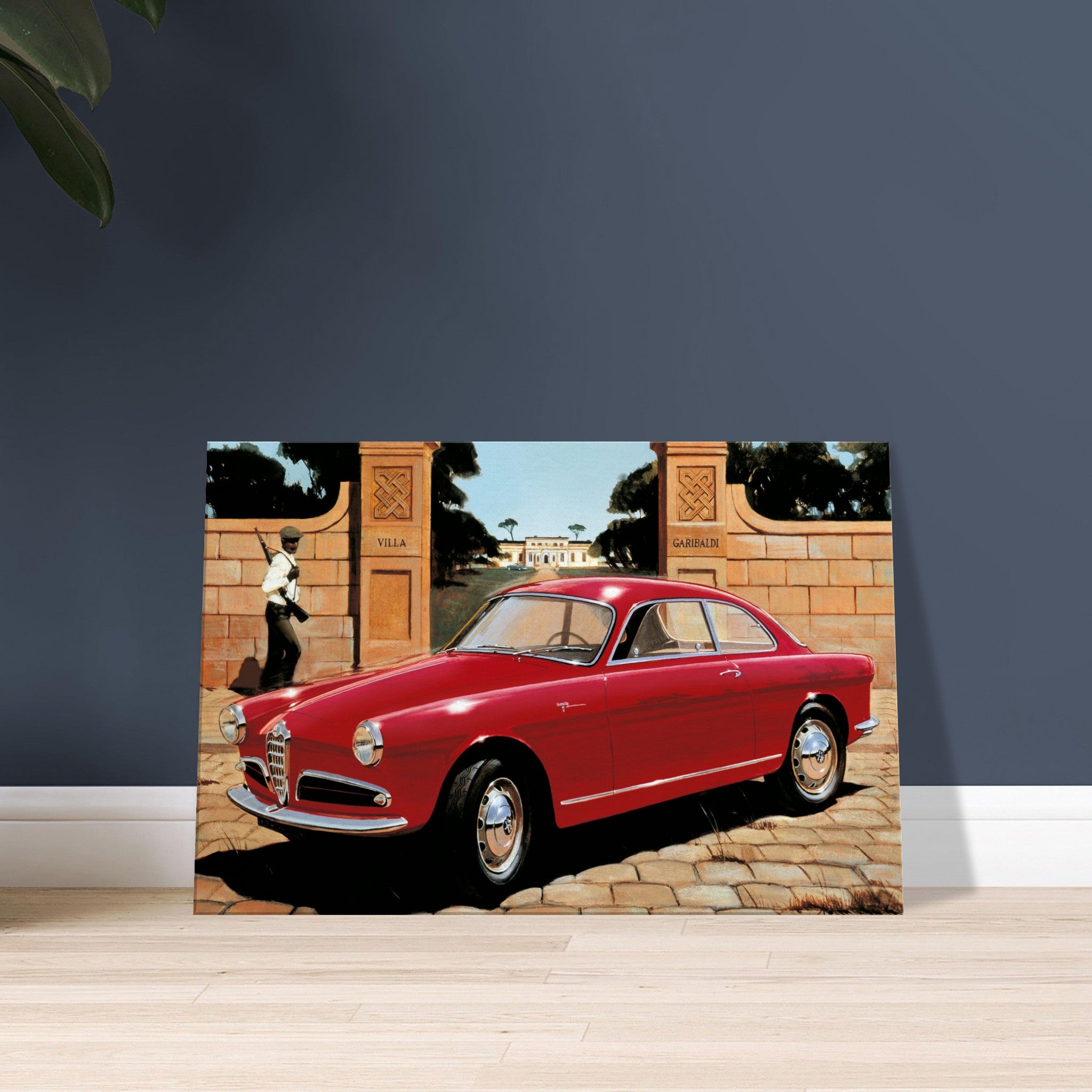 Alfa på Sicilien - canvasduk