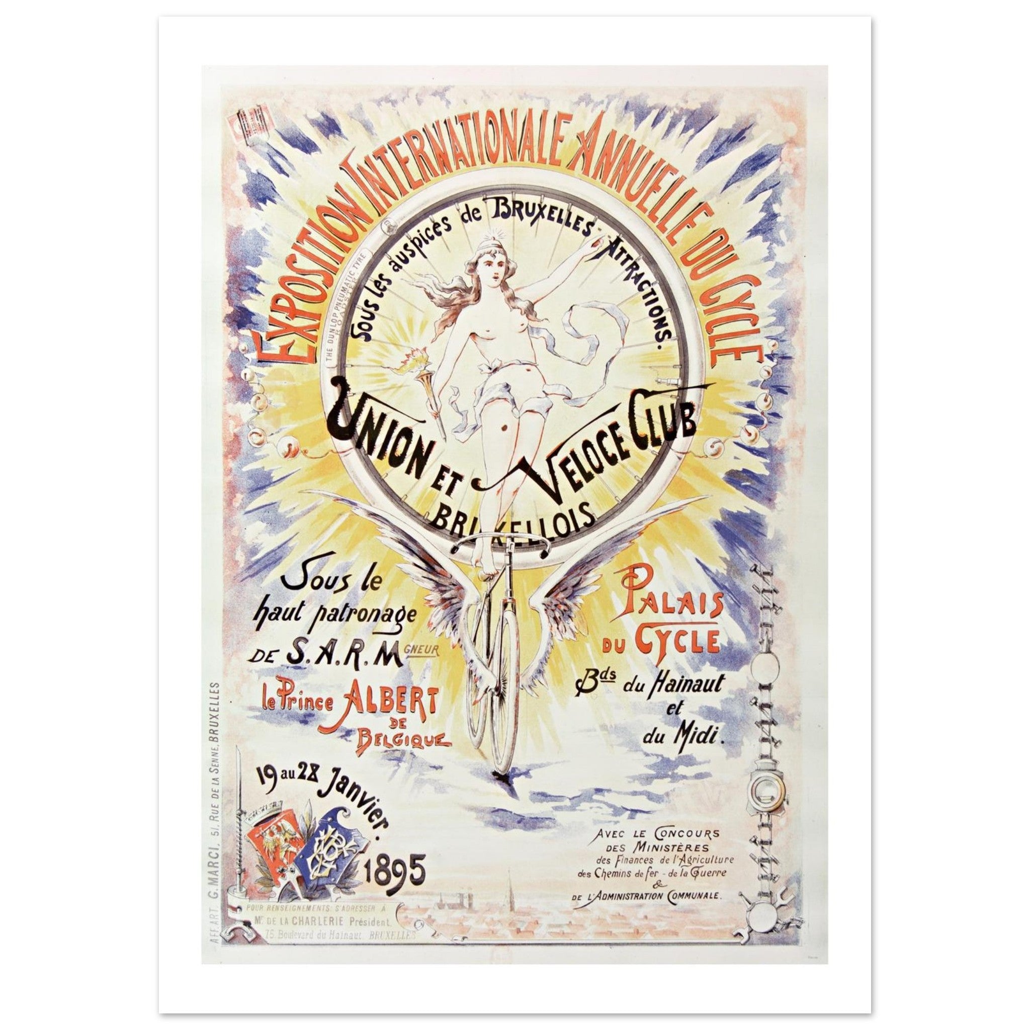 Exposition Internationale Annuelle du Cycle – 1895 - Transit Art