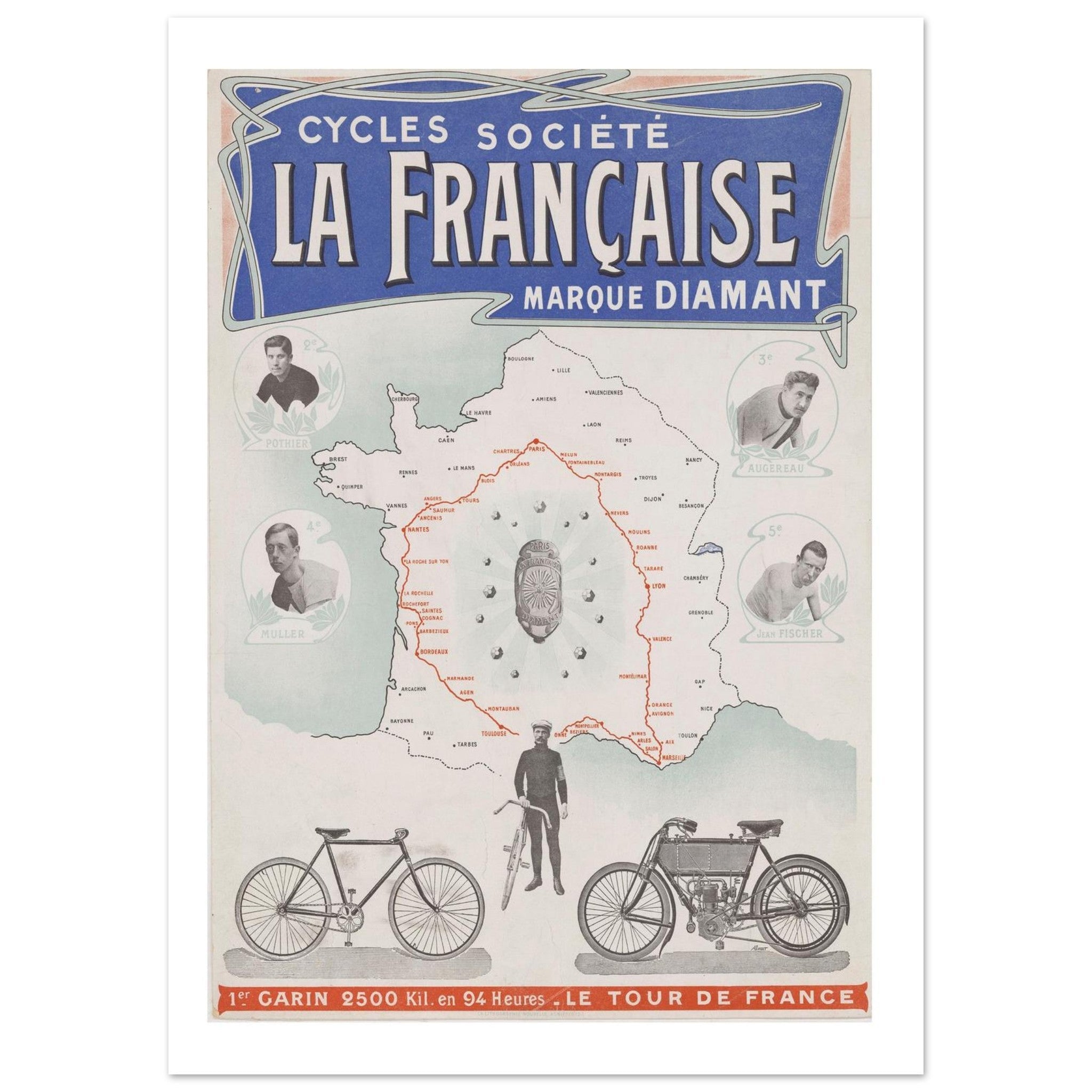 La Française Cycles: A Tour de France Legacy - Transit Art