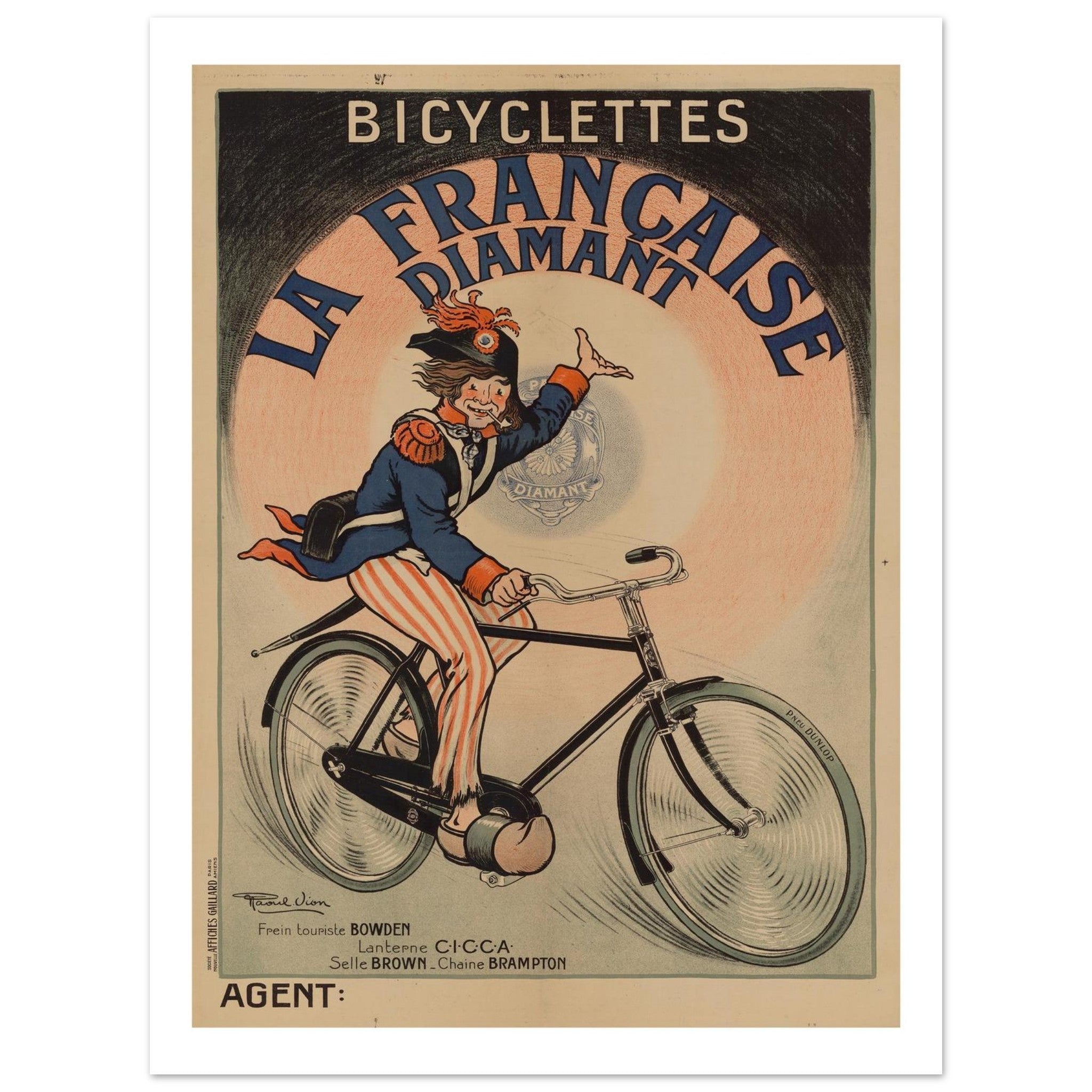 La Française Diamant High Speed Bicycles - Transit Art