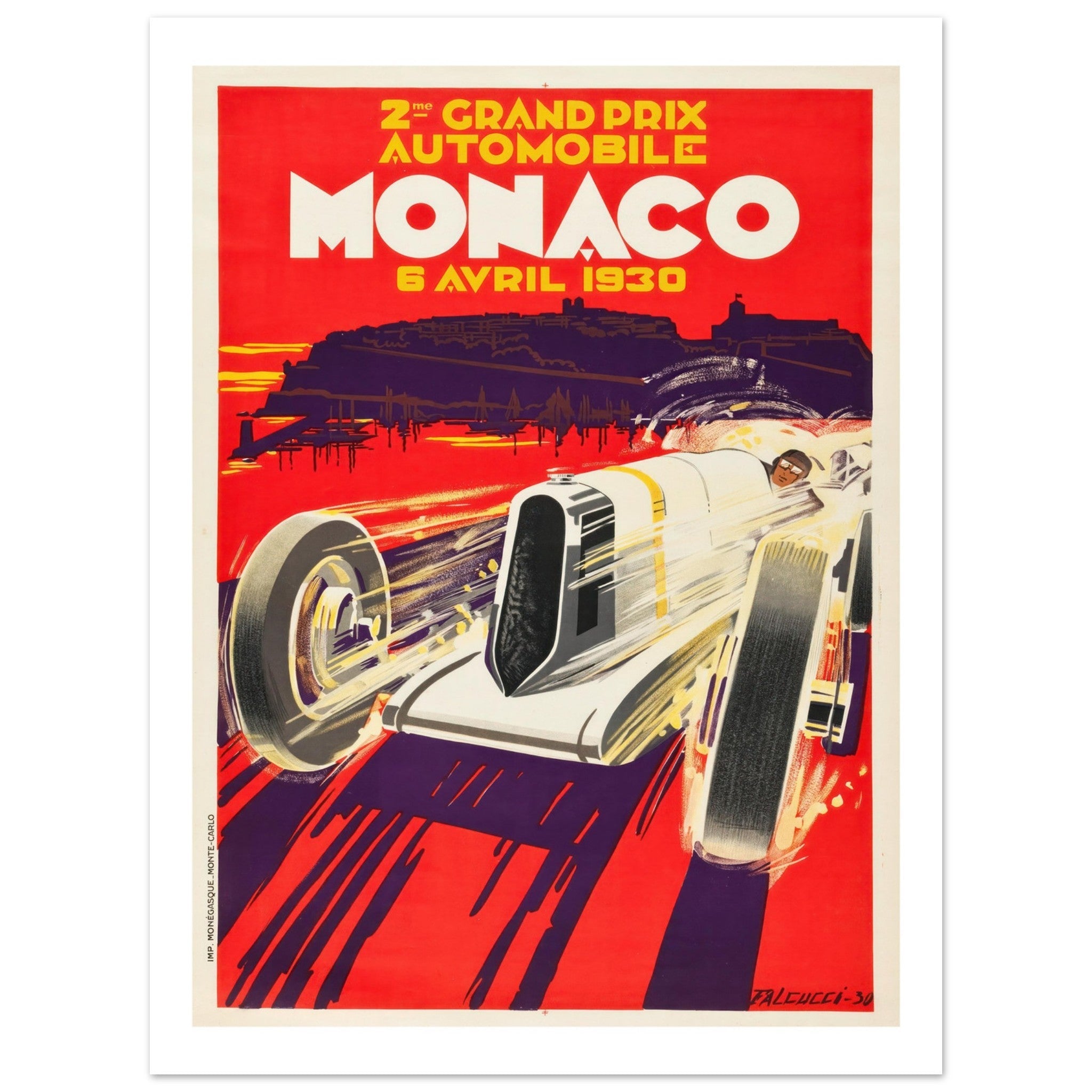 Monaco Grand Prix 1930 - Transit Art