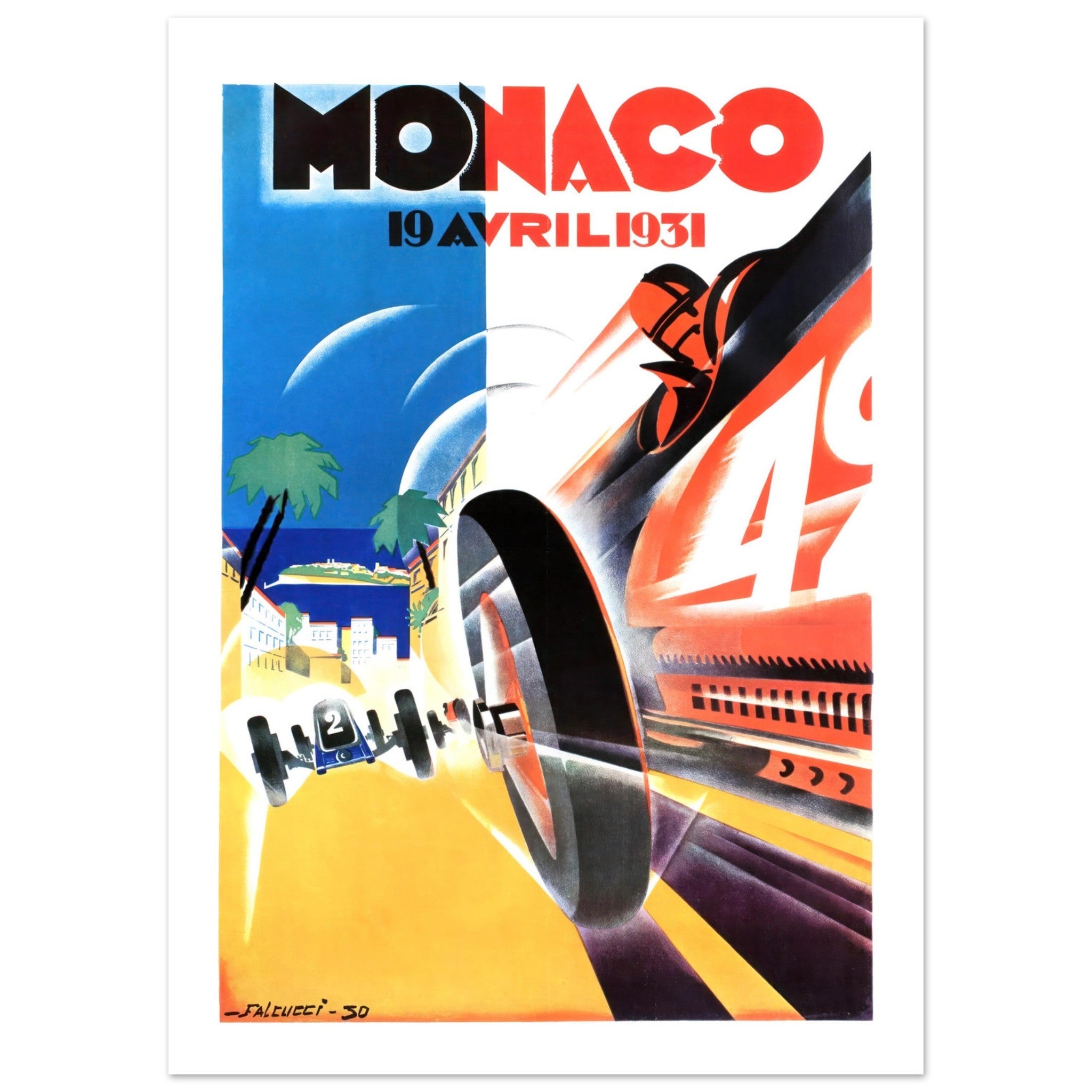 Monaco Grand Prix 1931 - Transit Art