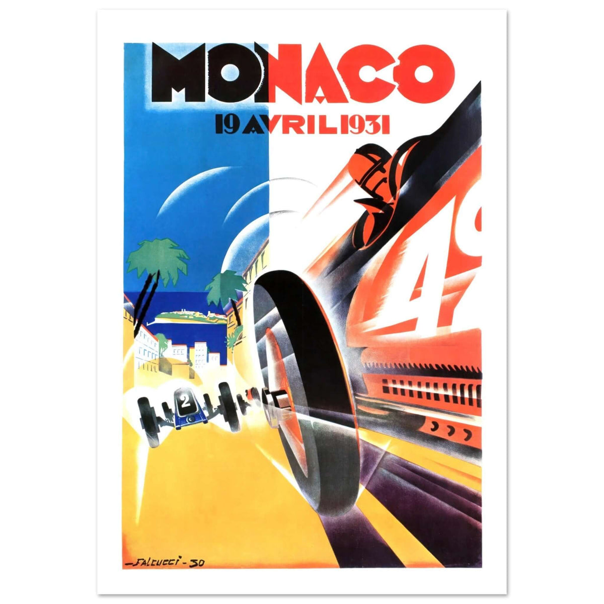 Monaco Grand Prix 1931 - Transit Art