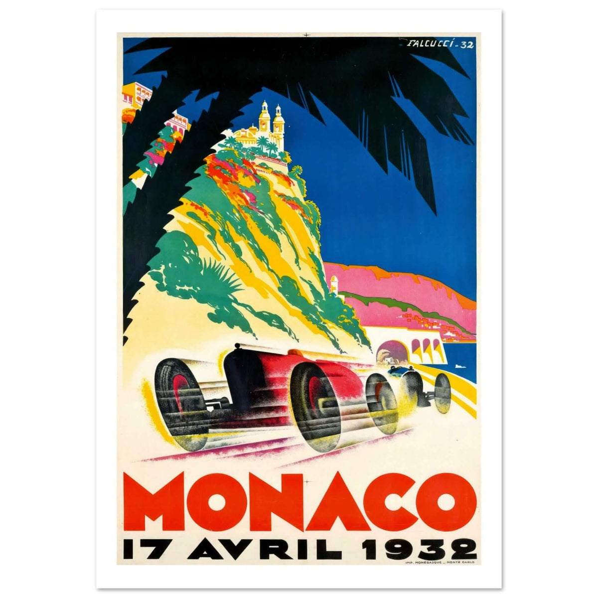 Monaco Grand Prix 1932 - Transit Art