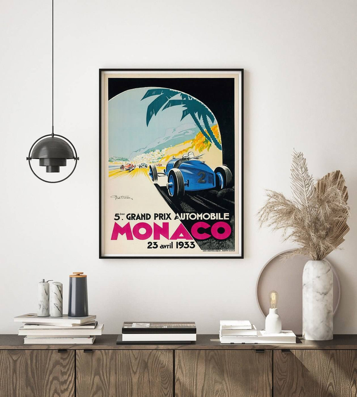 Monaco Grand Prix 1933 - Transit Art