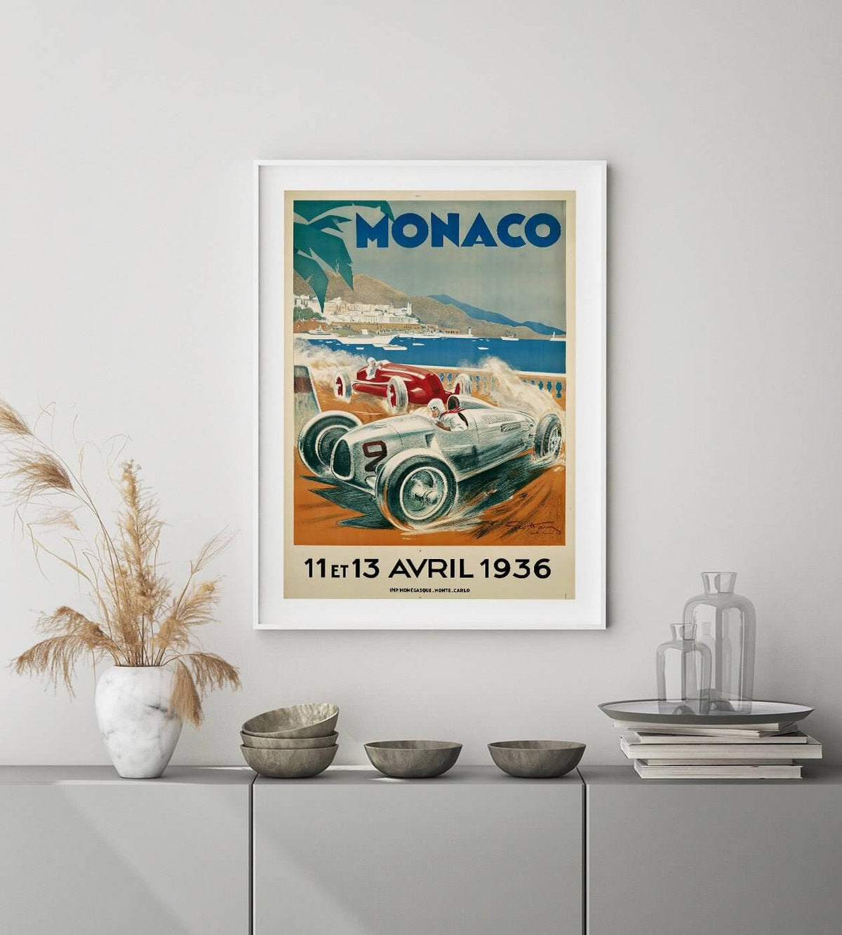 Monaco Grand Prix 1936 - Transit Art