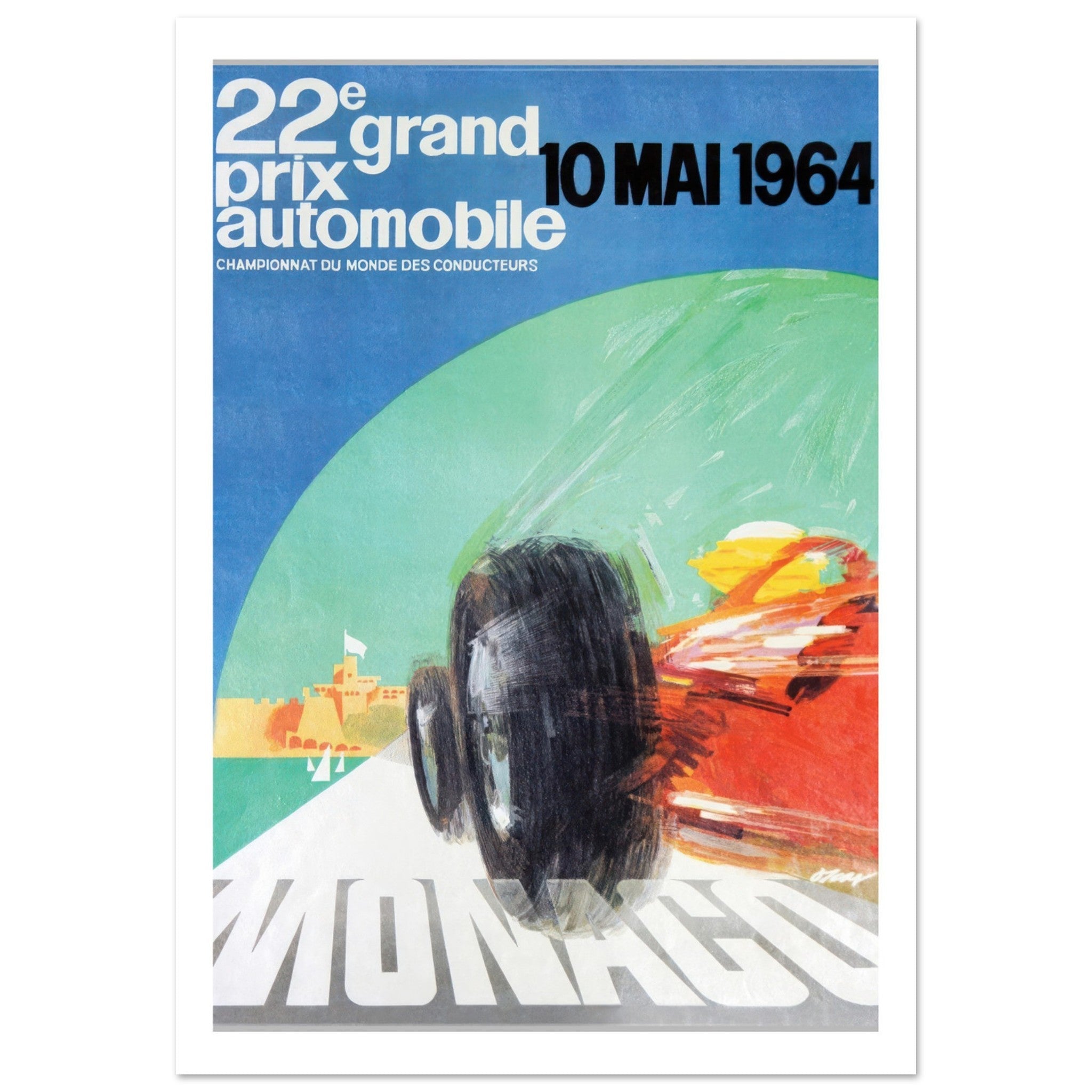 Monaco Grand Prix 1964 - Transit Art