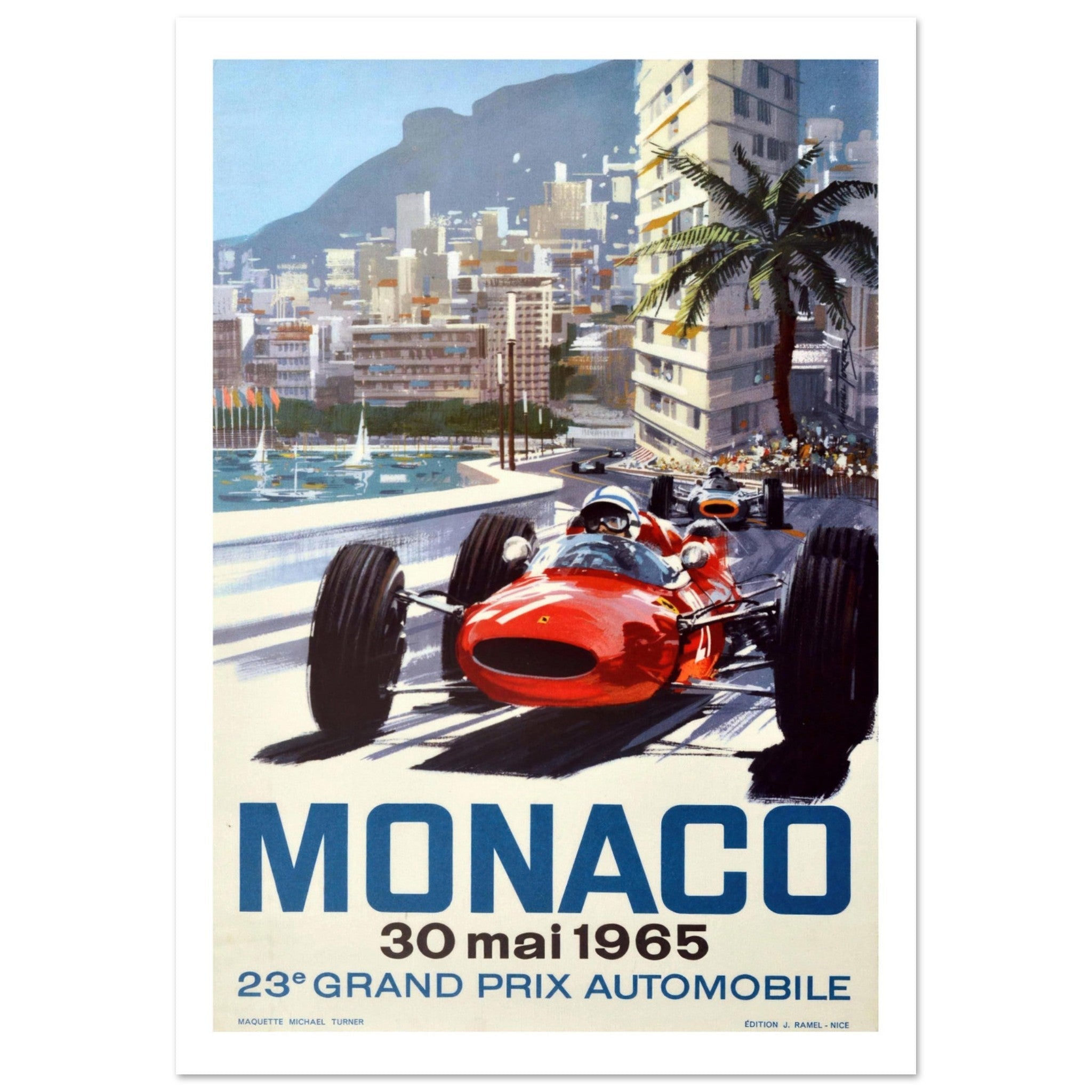 Monaco Grand Prix 1965 - Transit Art