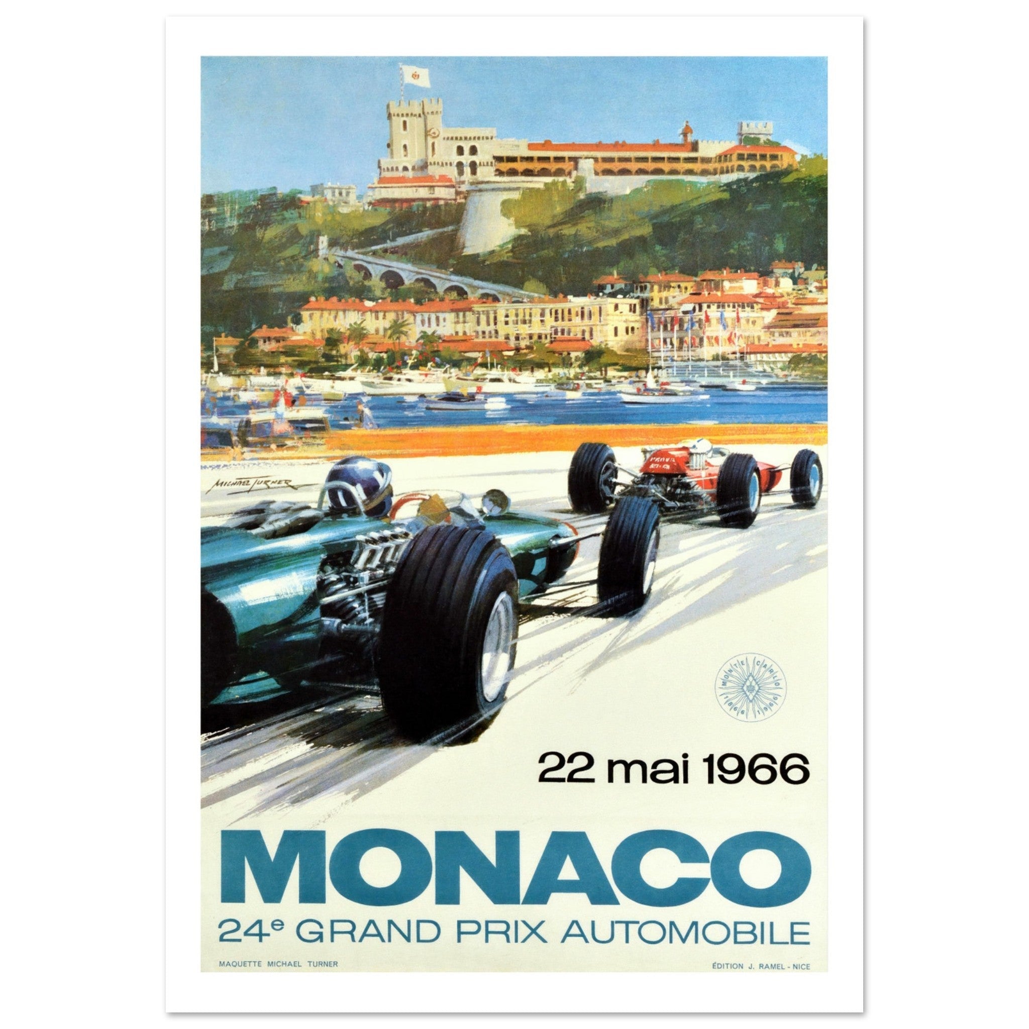 Monaco Grand Prix 1966 - Transit Art