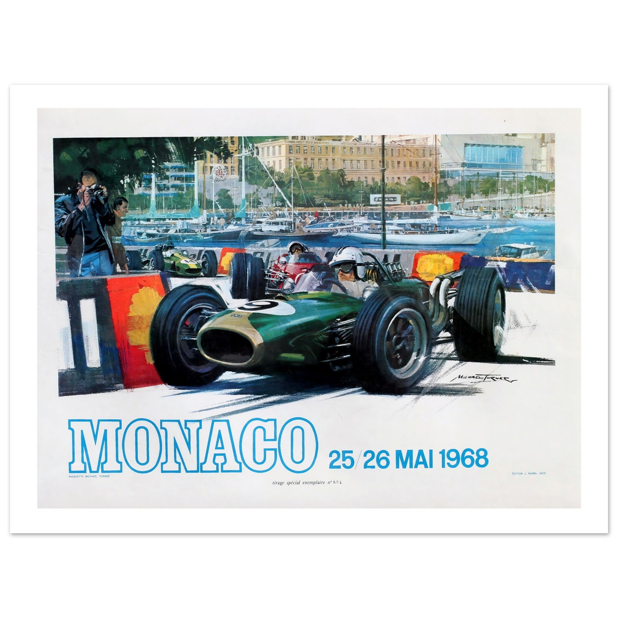 Monaco Grand Prix 1968 - Transit Art
