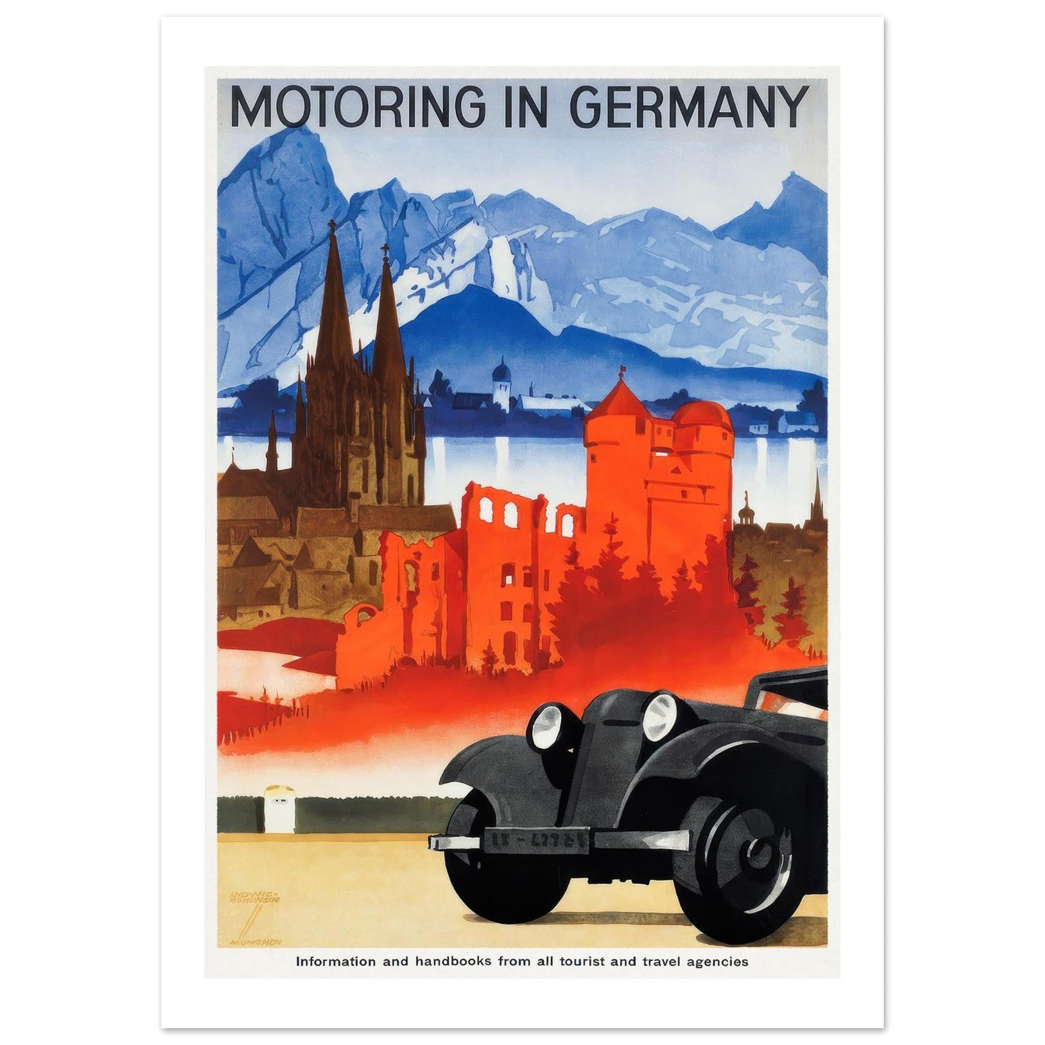 Motoring in Germany – Scenic Road Adventures - Transit Art