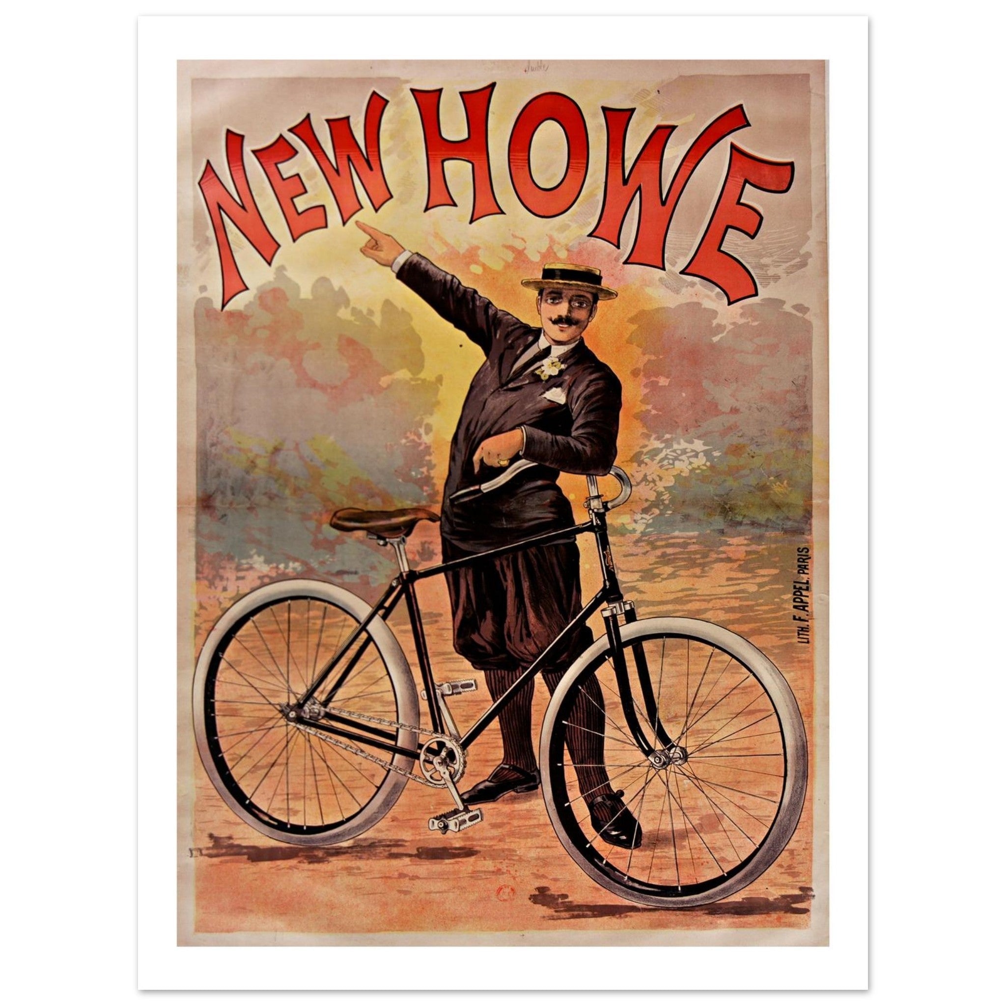 New Howe Bicycle – The Gentleman’s Ride - Transit Art