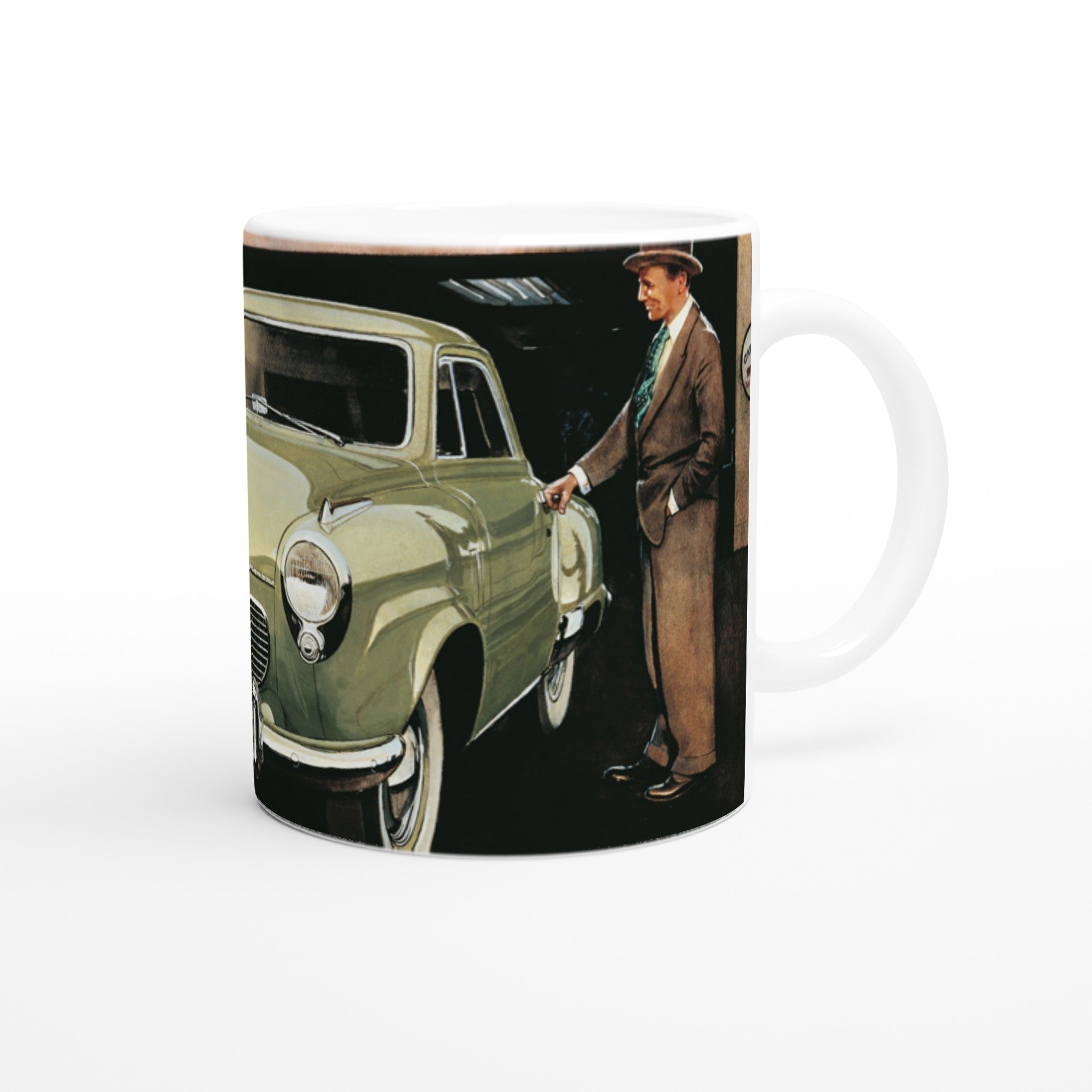 Studebaker at Whalley Avenue - Mug - Transit Art