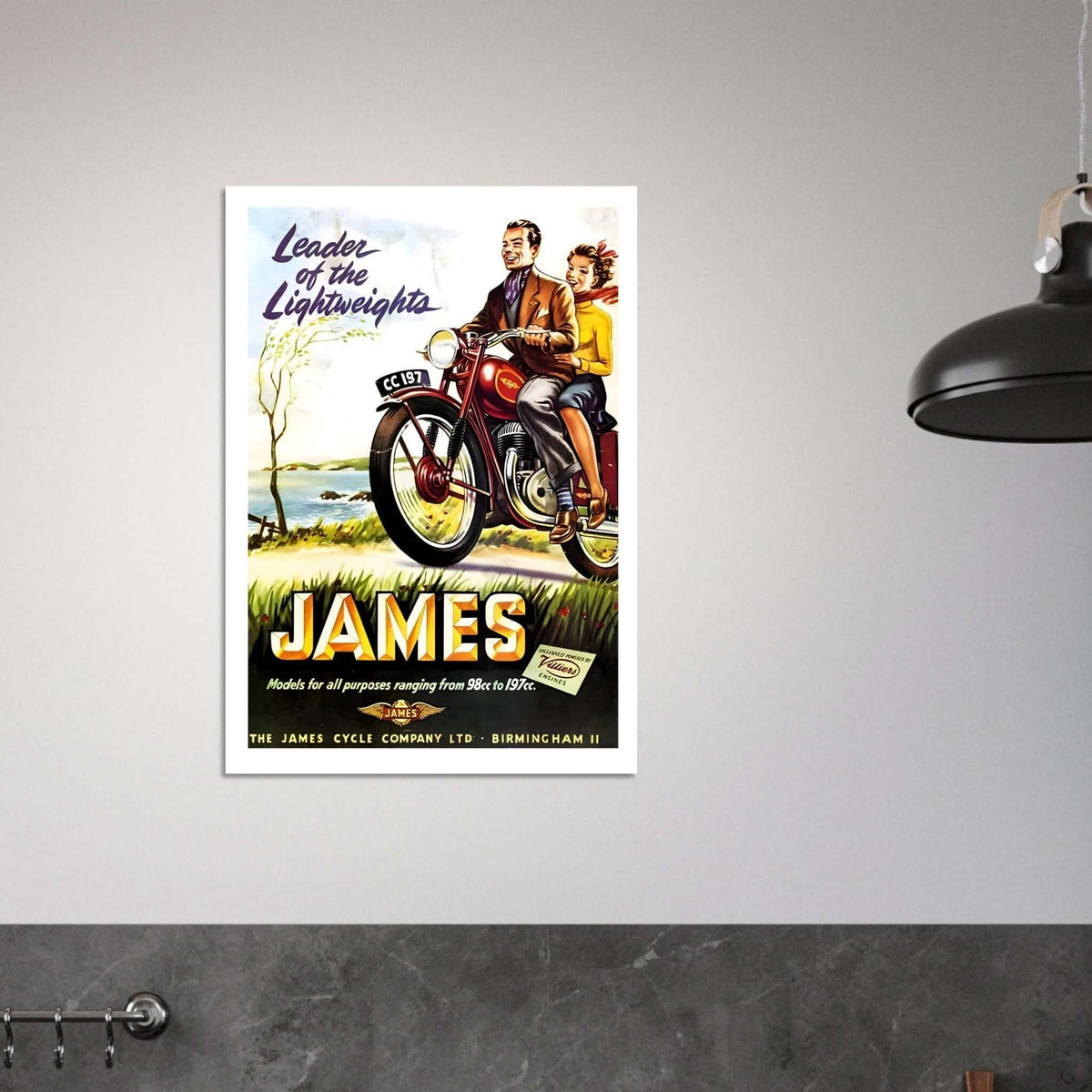 The James Cycle Company: Leader of the Lightweights - Transit Art
