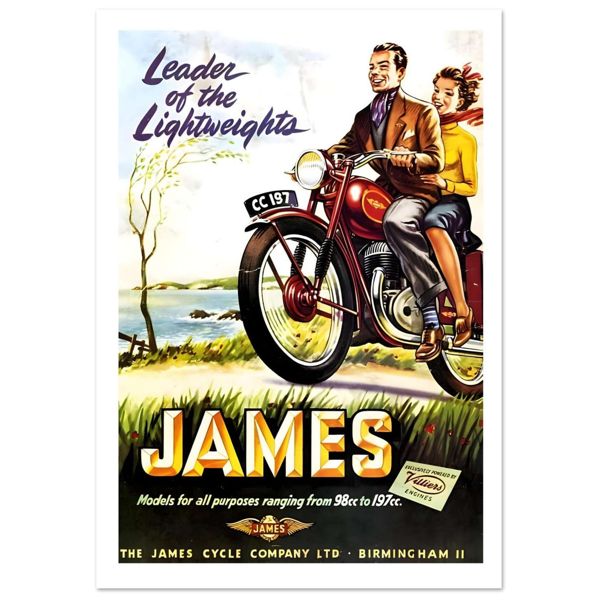 The James Cycle Company: Leader of the Lightweights - Transit Art