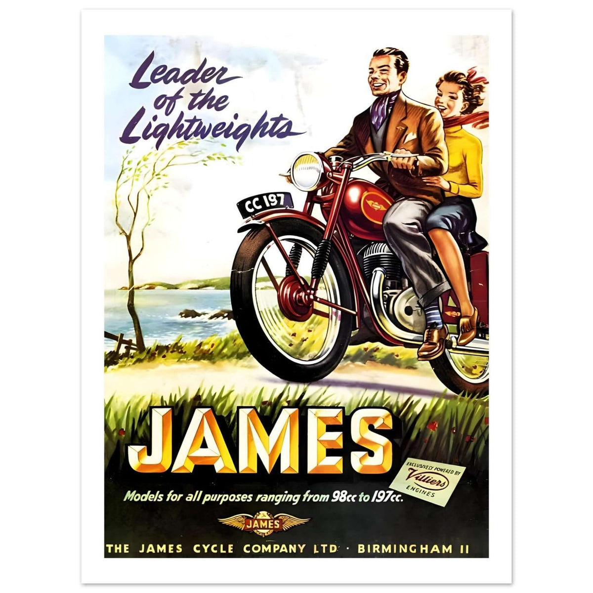 The James Cycle Company: Leader of the Lightweights - Transit Art