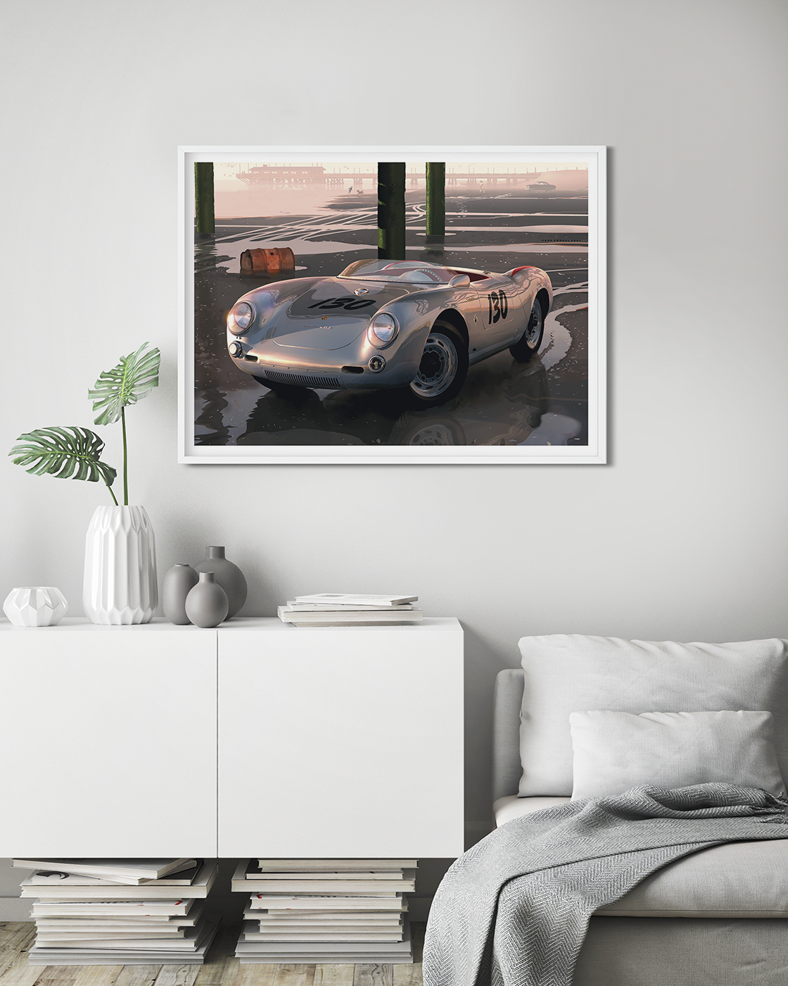 The Porsche 550 Spyder is a classic sports car that was first introduced in 1953.