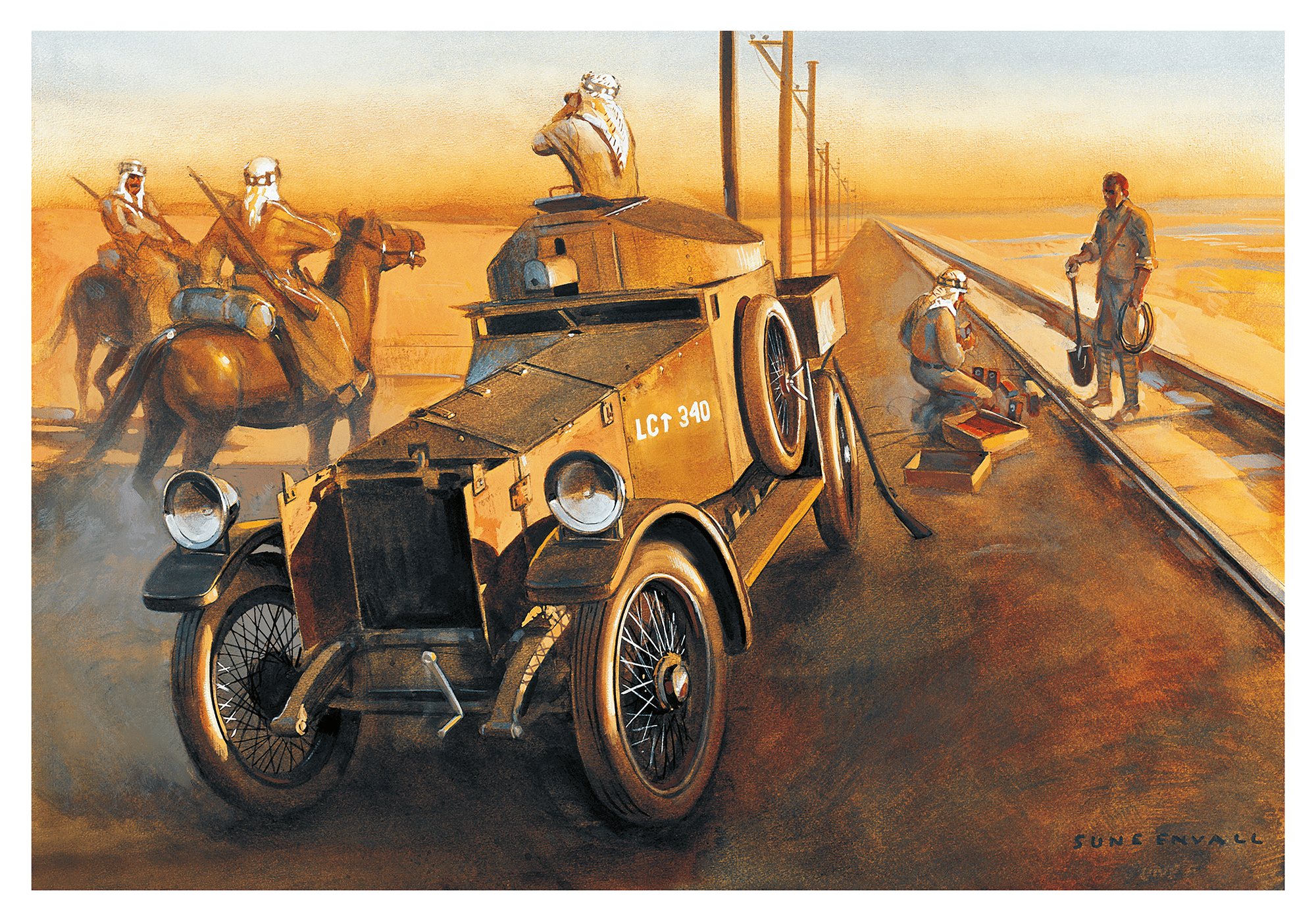 Lawrence of Arabia, Lawrence of Arabia, the legendary figure whose exploits in the Middle East during World War I captivated the world, is forever intertwined with his beloved Rolls-Royce Silver Ghost. This powerful combination of man and machine has beco
