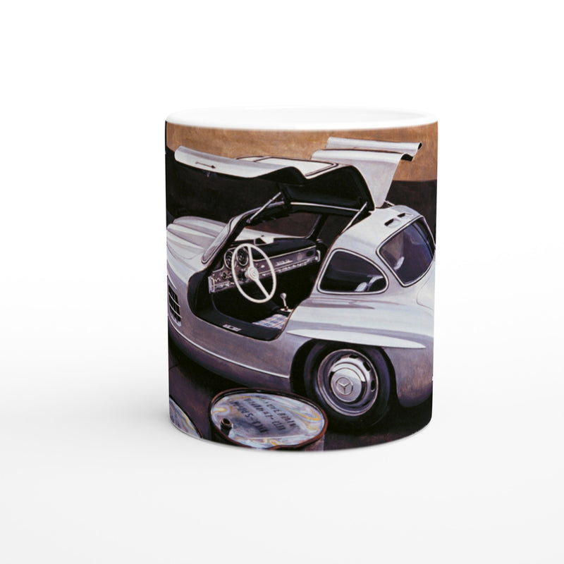 Mercedes 300 SL at Workshop - Mug