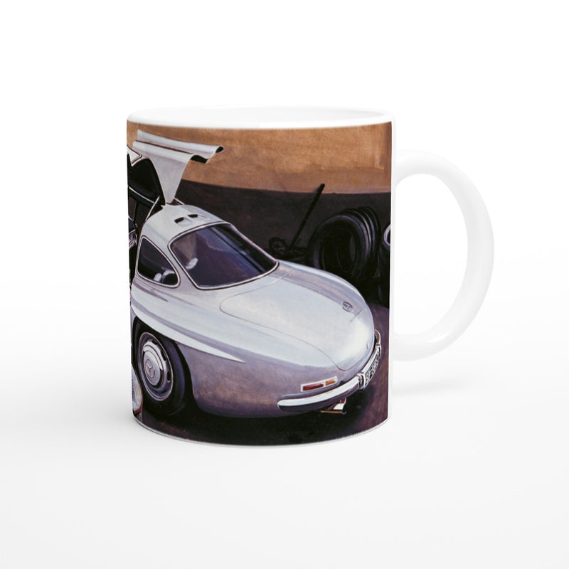 Mercedes 300 SL at Workshop - Mug