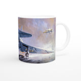 Viggen during landing - Mug