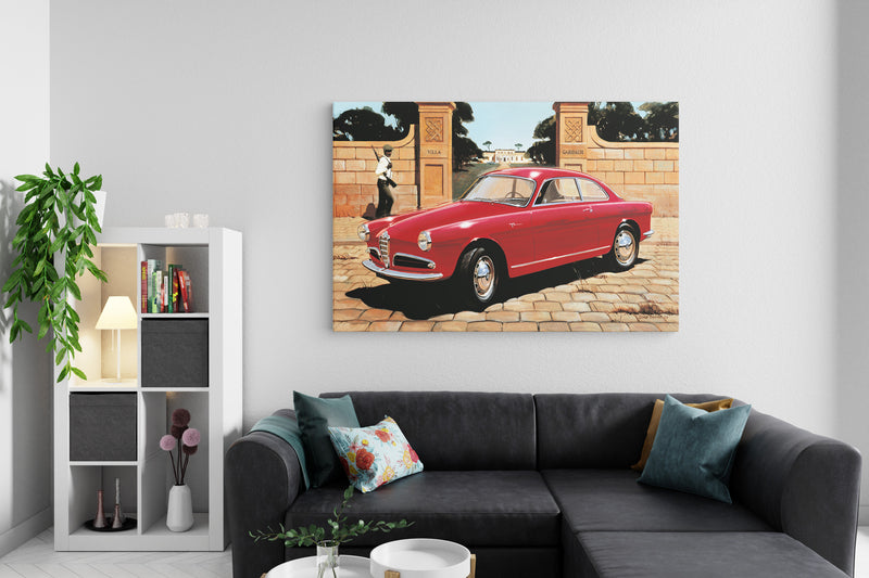 Alfa in Sicily - canvas