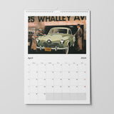 Auto art calendar 2024