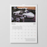 Auto art calendar 2024