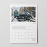 Auto art calendar 2024