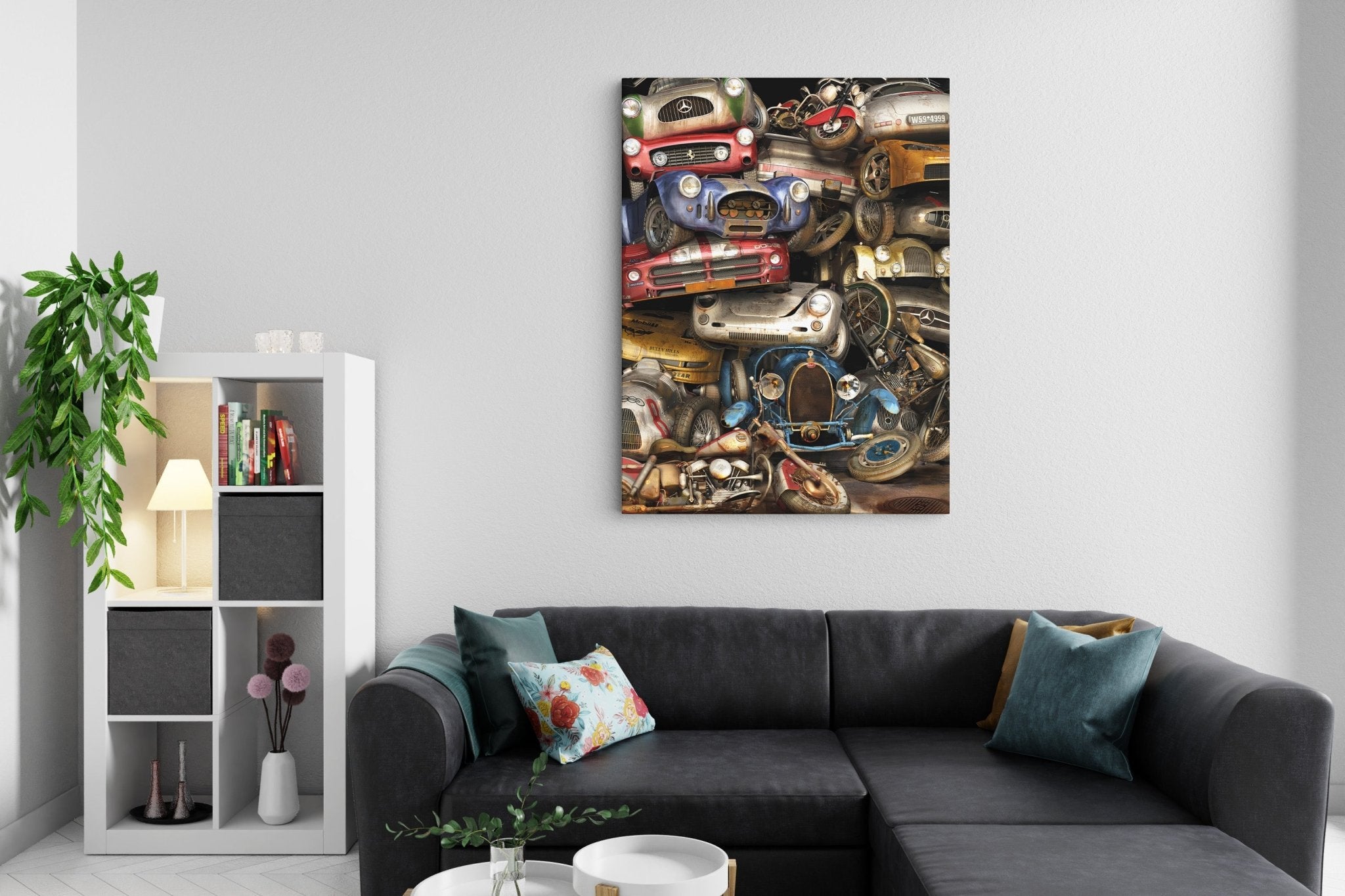 Auto haven - canvas - Transit Art