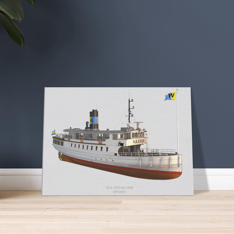 M/S Västan - canvas