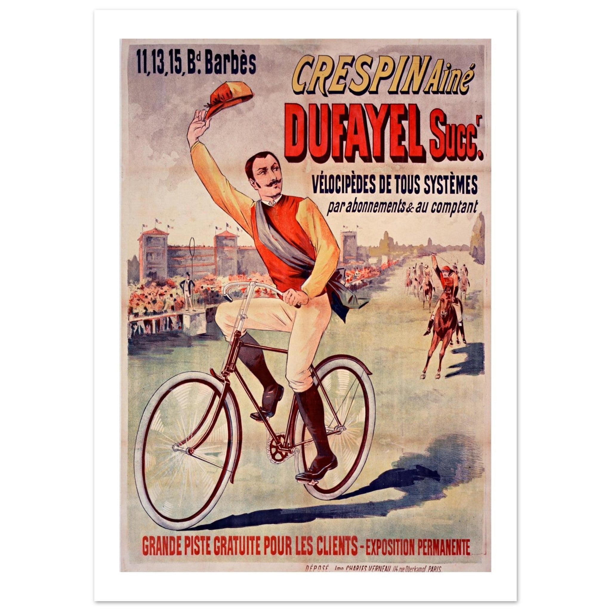 Crespin & Dufayel Cycles - The Bicycle for Everyone - Transit Art