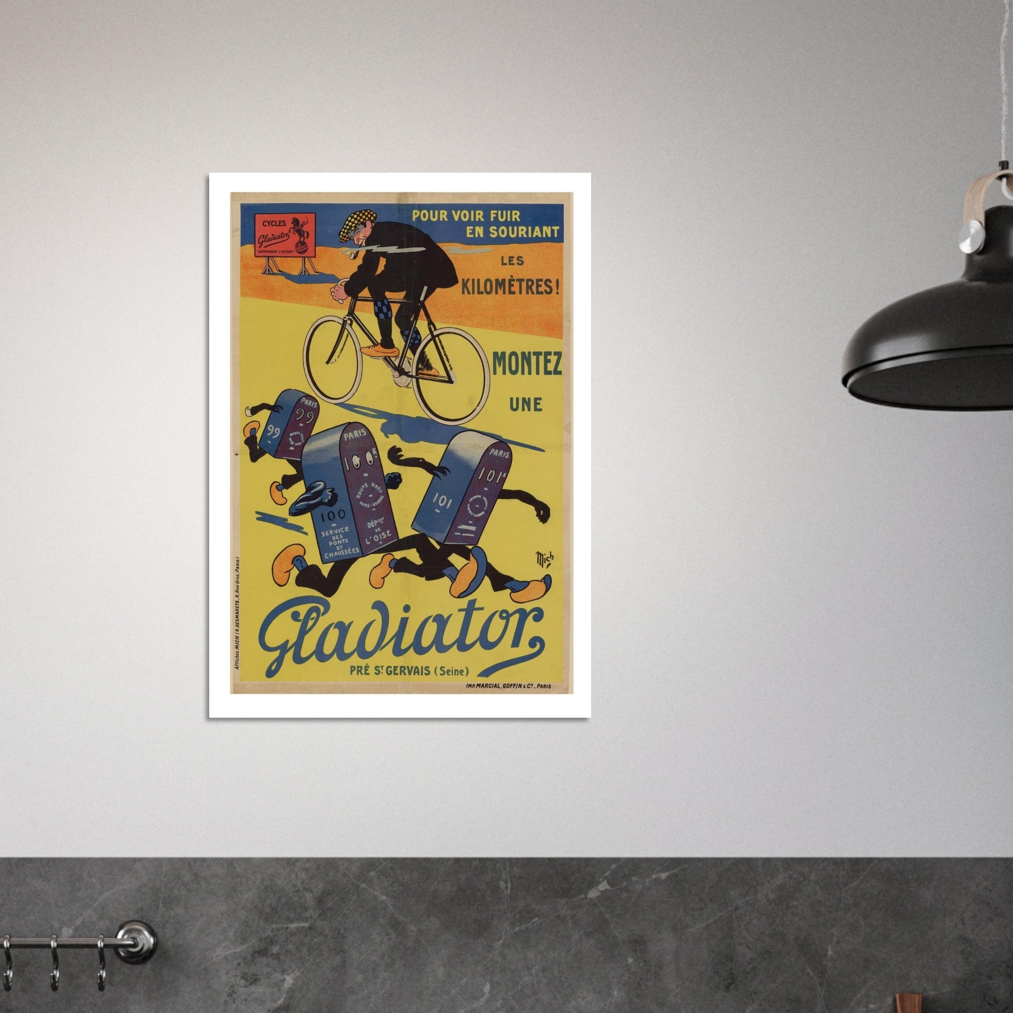 Gladiator Cycles – The Joyful Ride - Transit Art