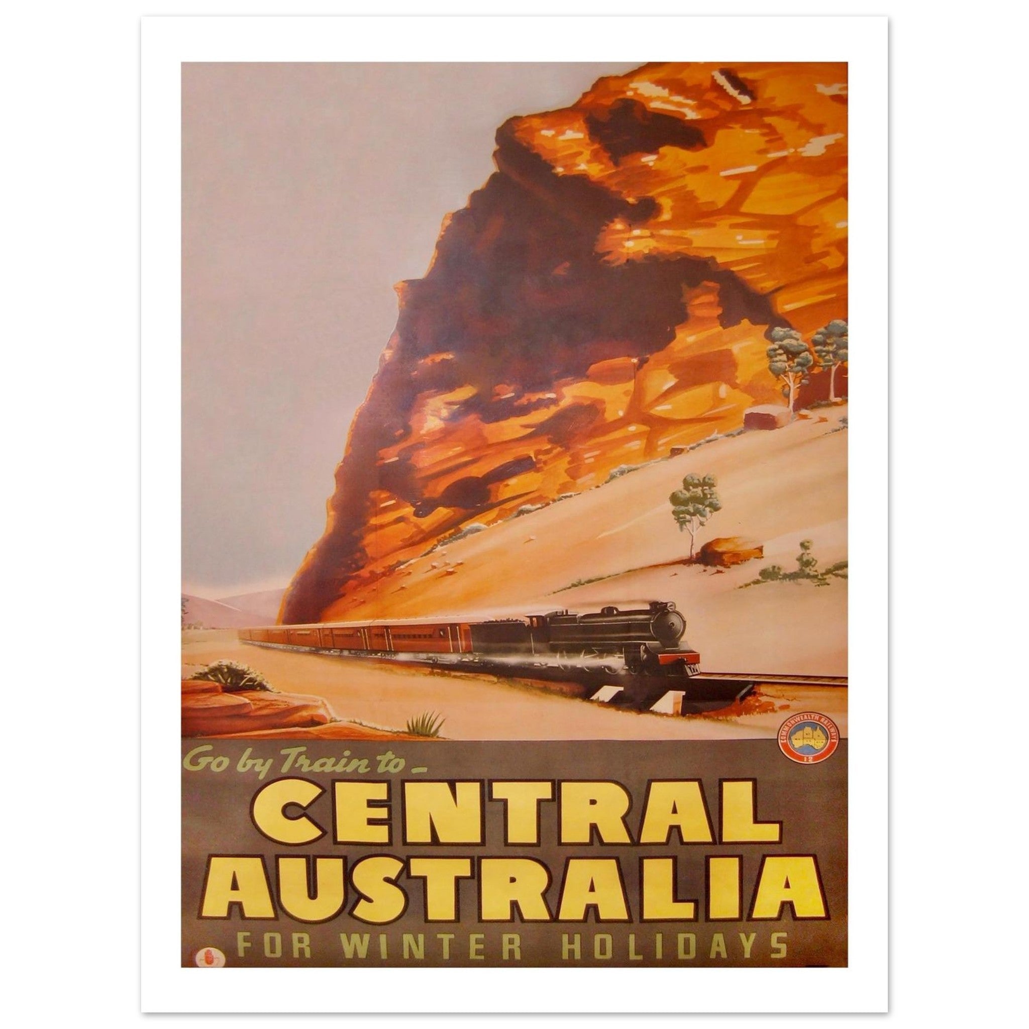 Go by Train to Central Australia – Winter Holidays - Transit Art