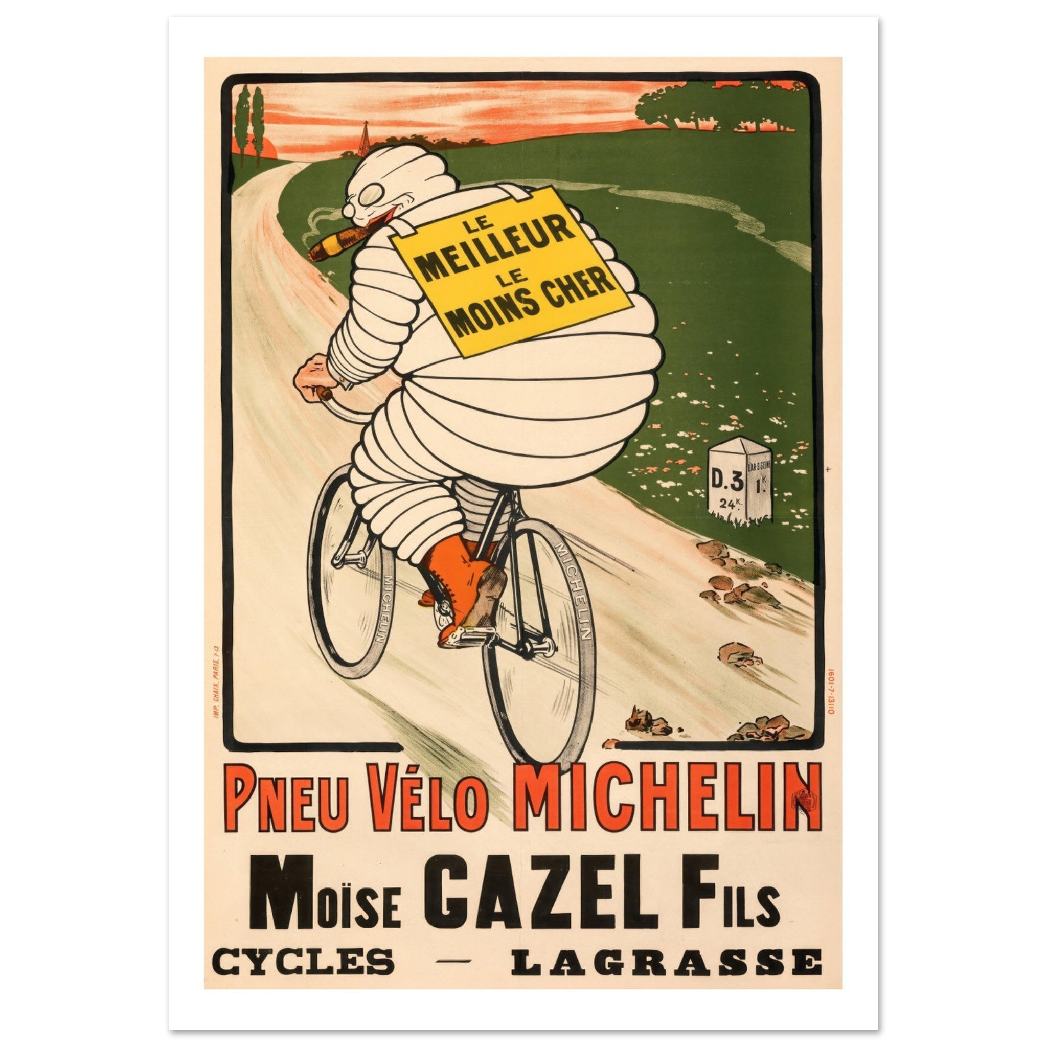 Michelin Bibendum Vintage IV - Transit Art