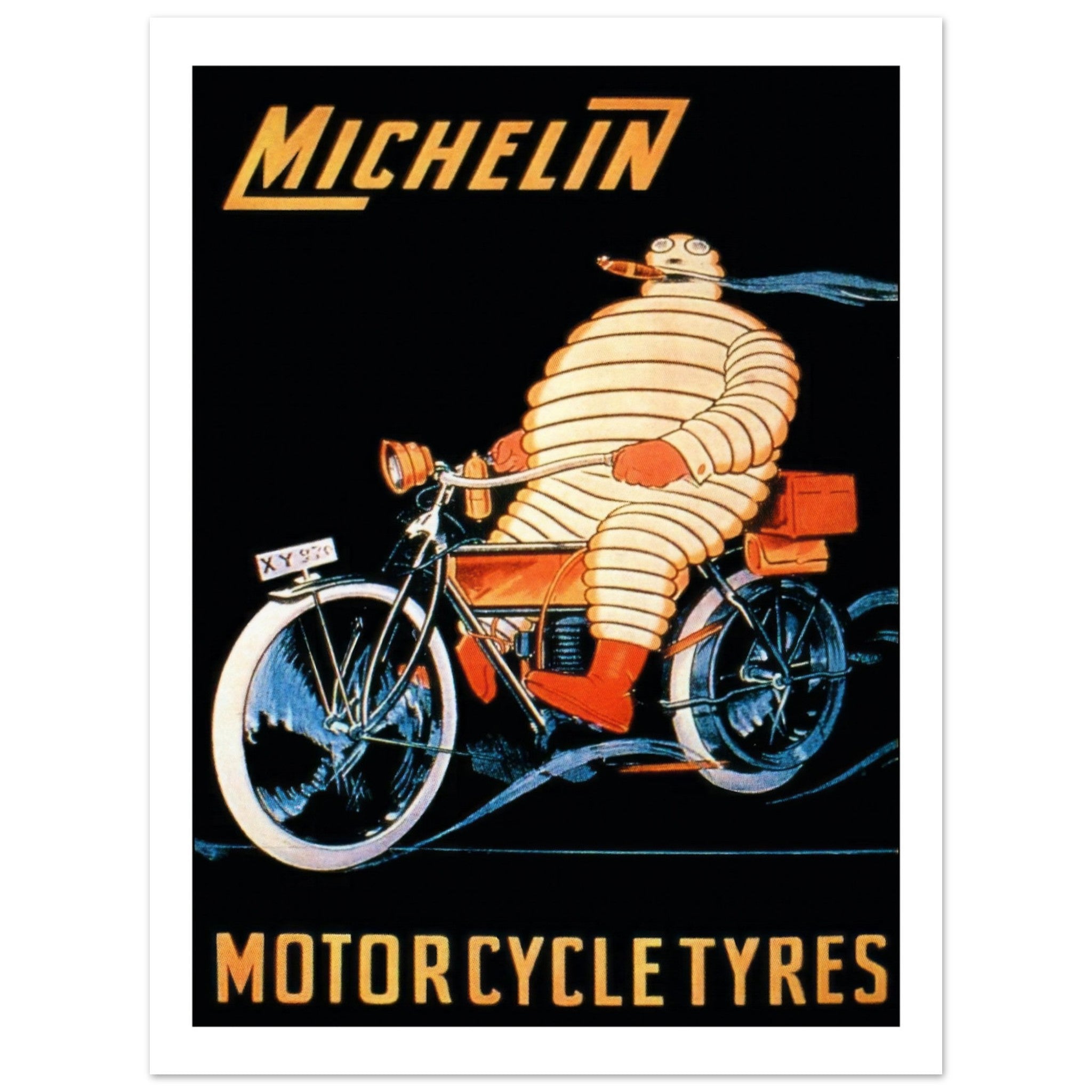 Michelin Bibendum Vintage V - Transit Art