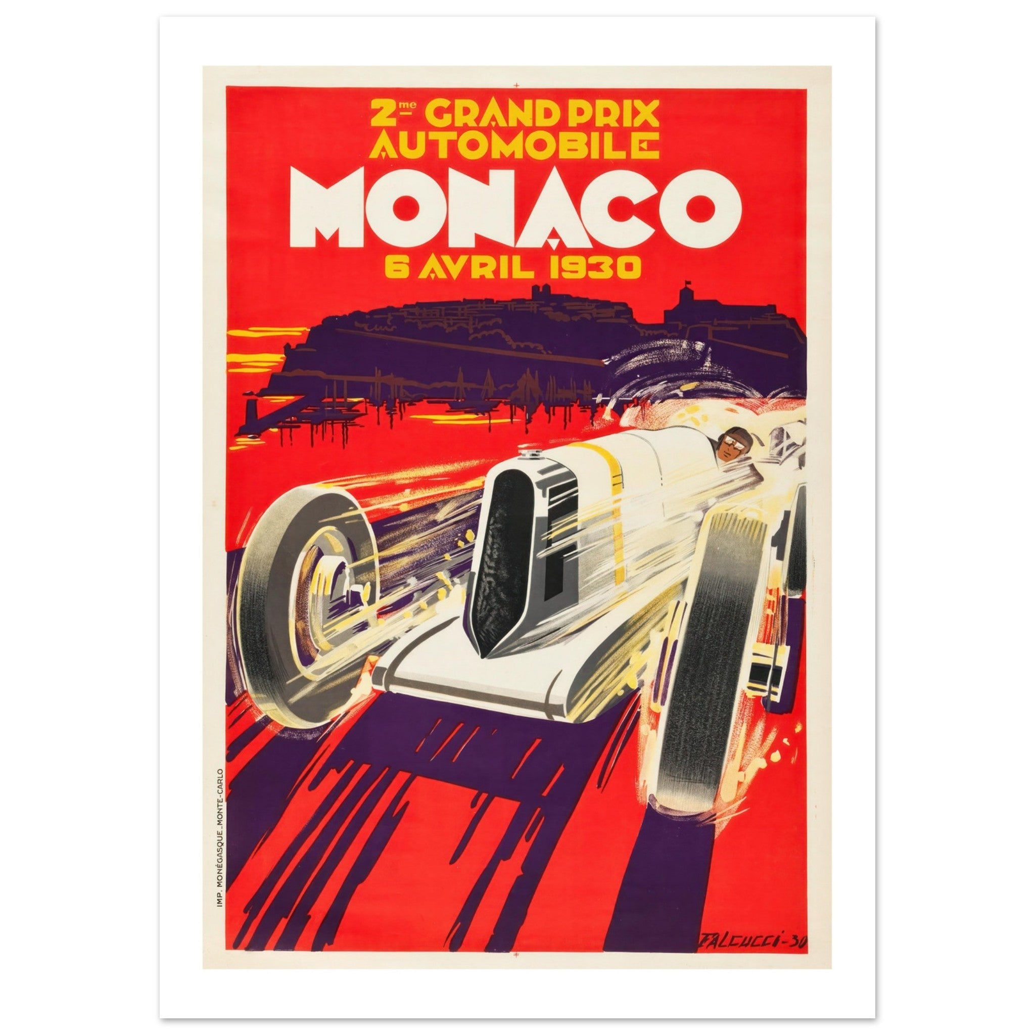 Monaco Grand Prix 1930 - Transit Art