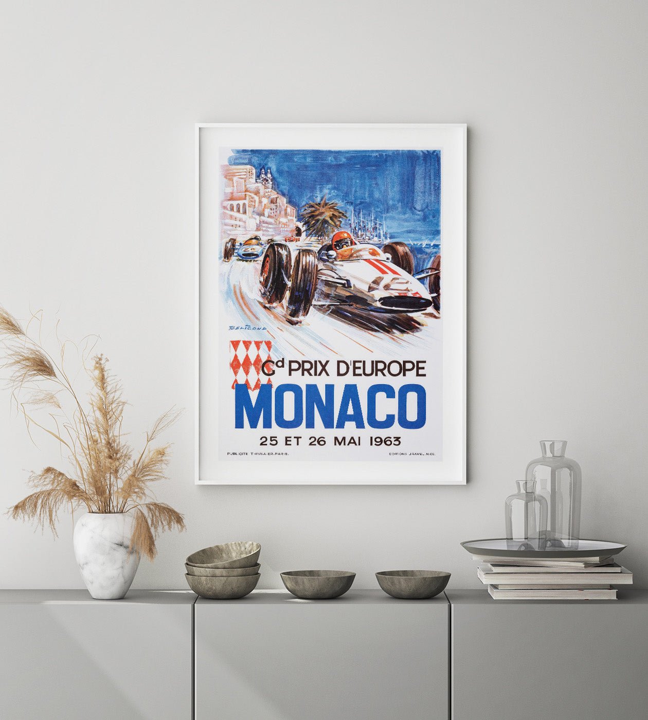 Monaco Grand Prix 1963 - Transit Art