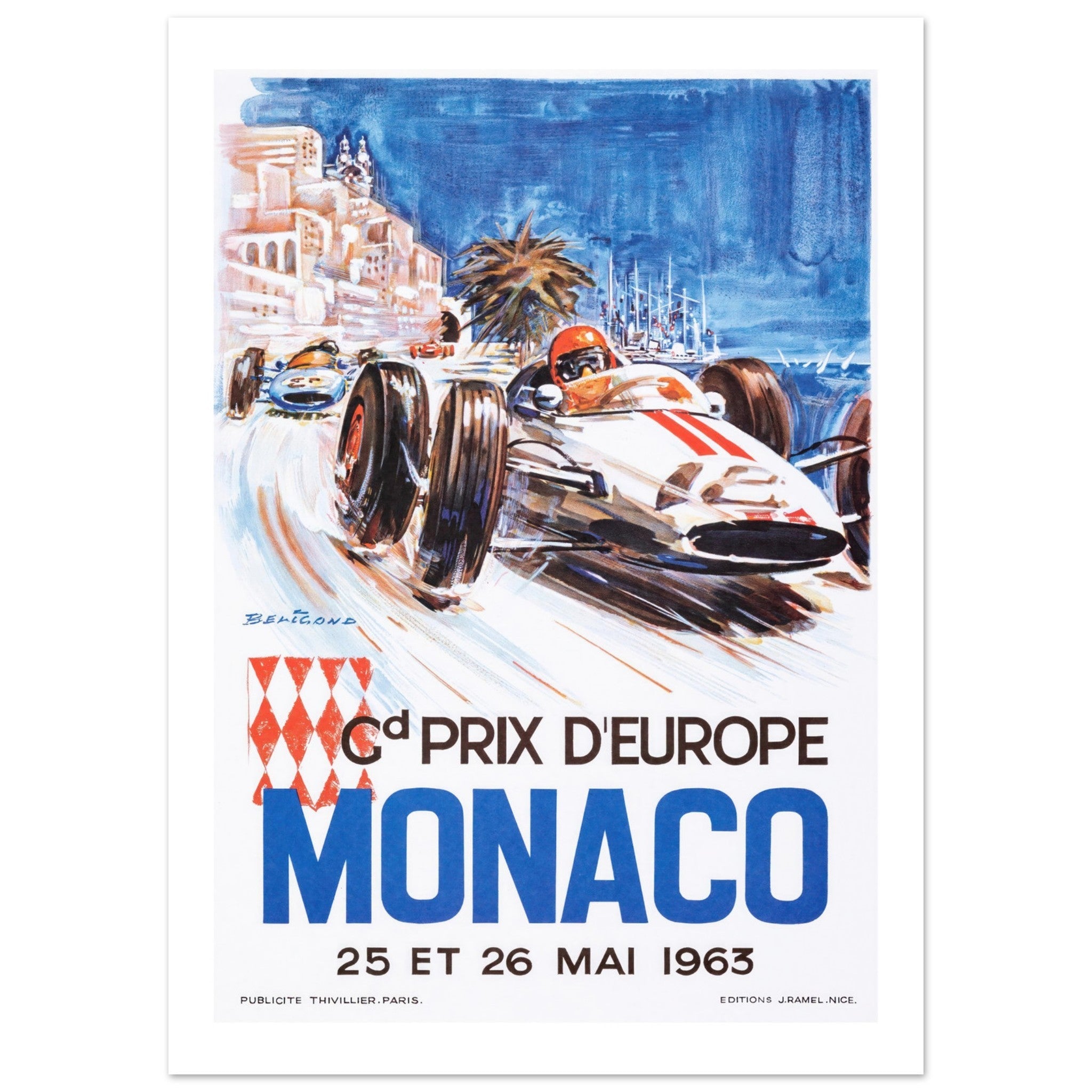 Monaco Grand Prix 1963 - Transit Art