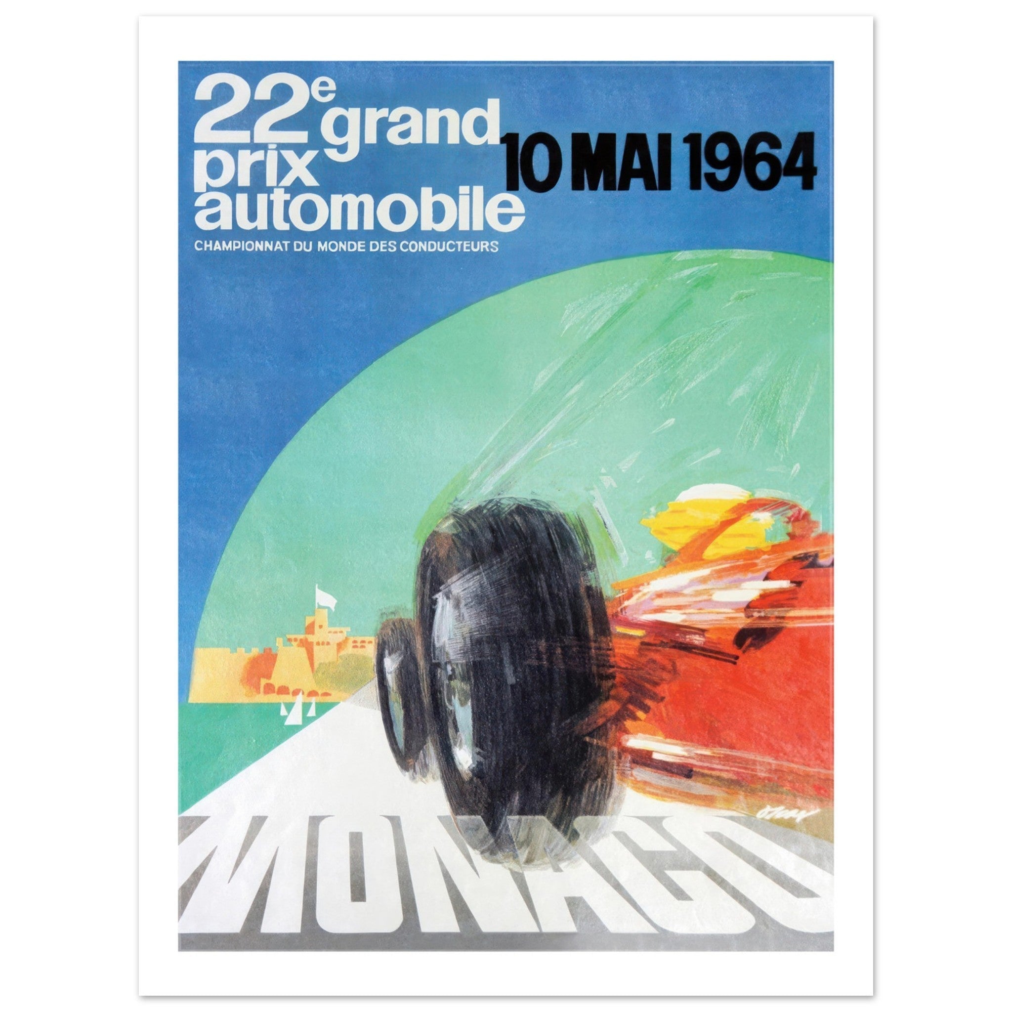 Monaco Grand Prix 1964 - Transit Art